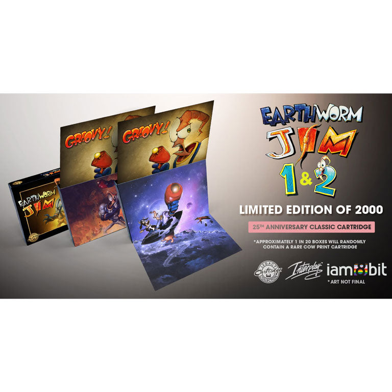 iam8bit-legacy-earthworm-jim-1-2-snes-modul-25th-anniversary image 4