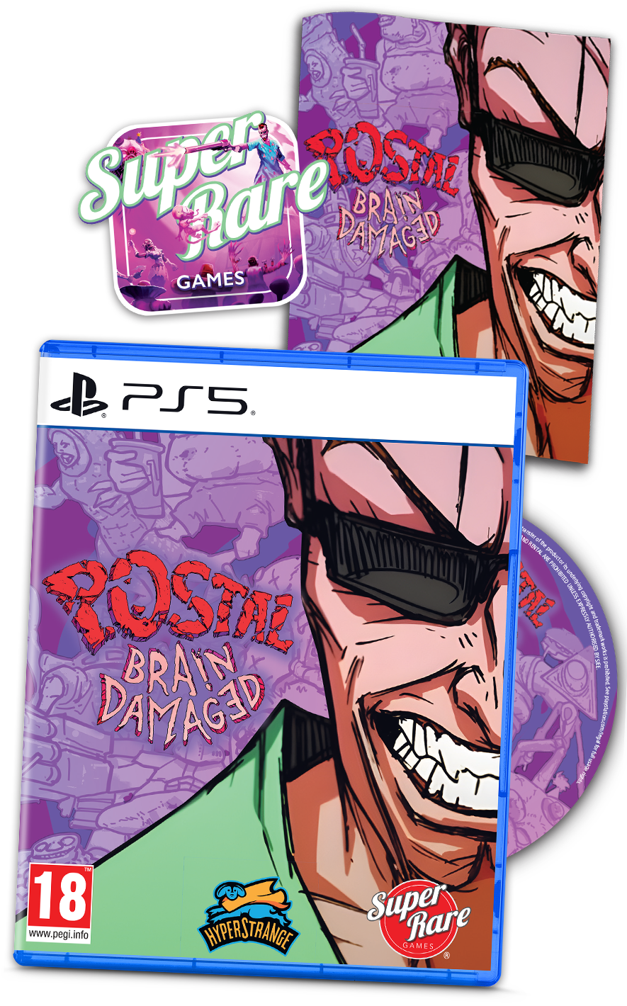super-rare-games-postal-brain-damaged-ps5-spiel-limitiert image 2