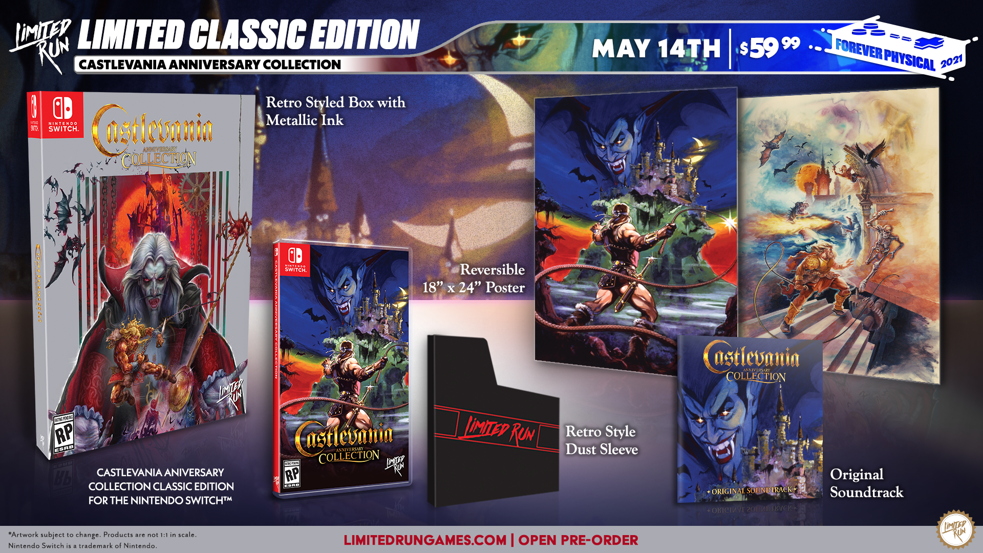 switch-limited-run-106-castlevania-anniversary-collection-classic image 2