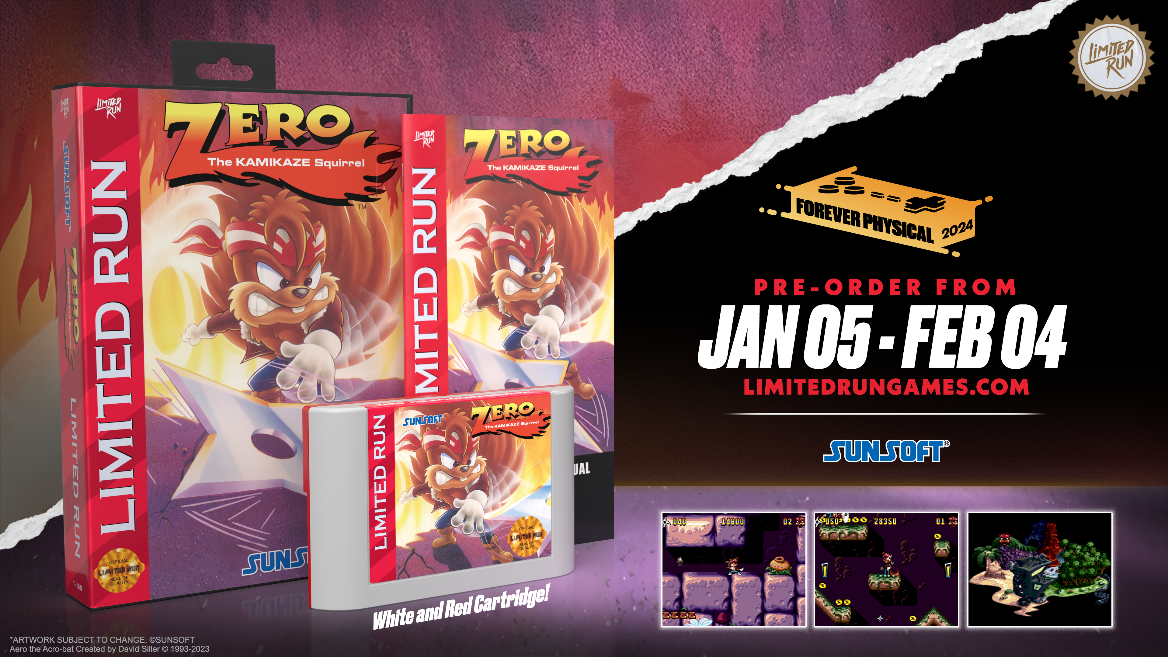 limited-run-zero-the-kamikaze-squirrel-genesis-spiel-standard-edition image 5