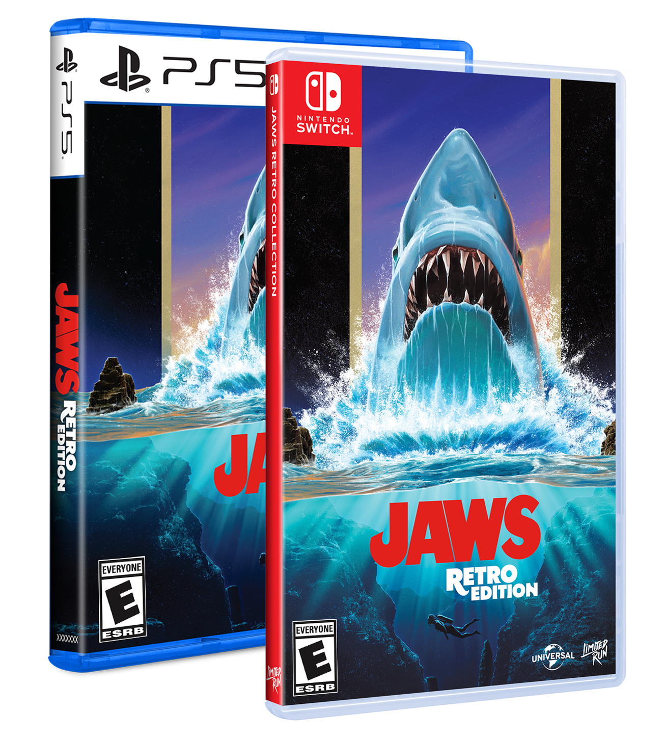 limited-run-jaws-retro-edition-switch-spiel-standard-edition image 1