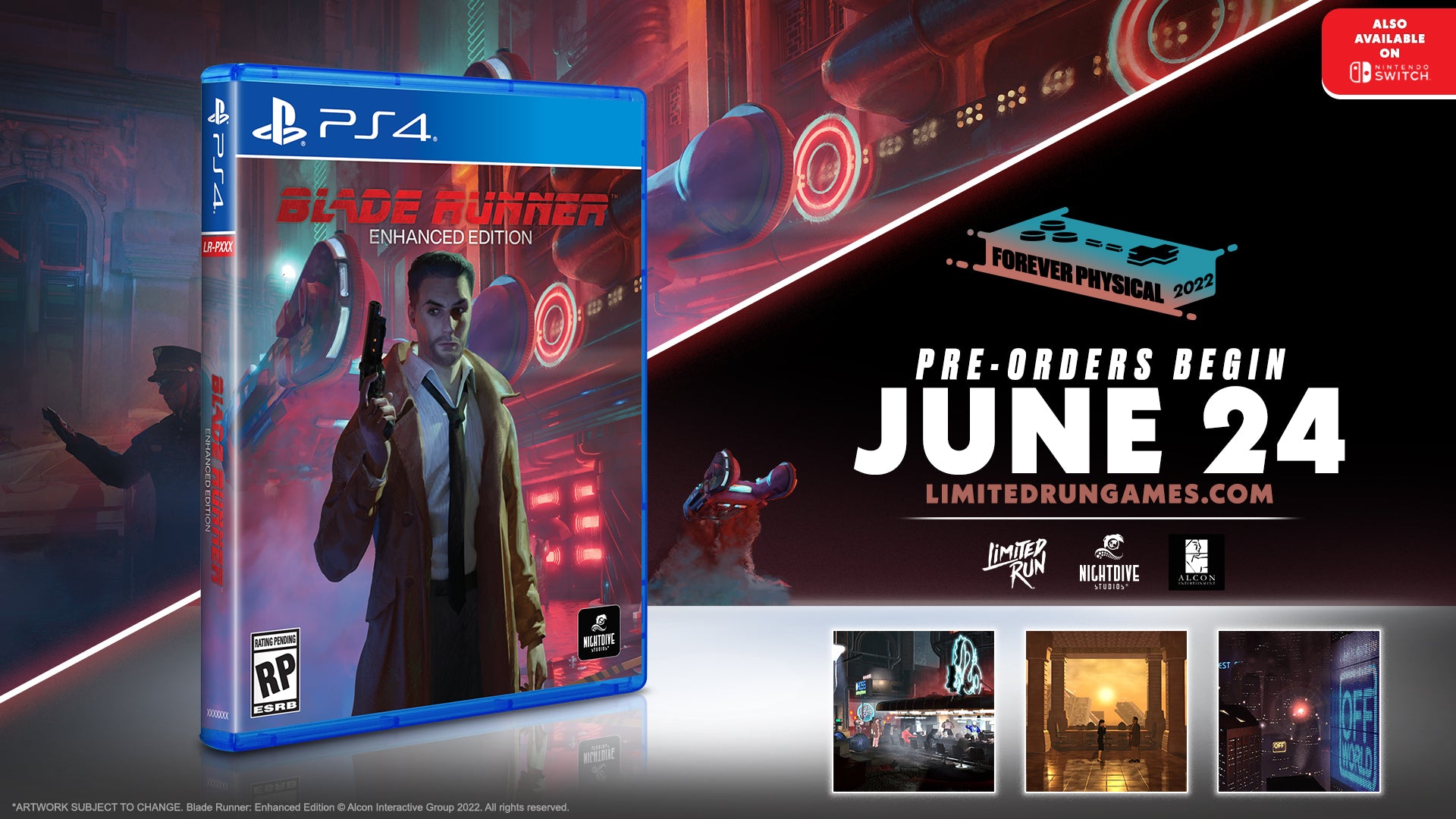 limited-run-466-blade-runner-ps4-spiel-enhanced-edition-standard image 3