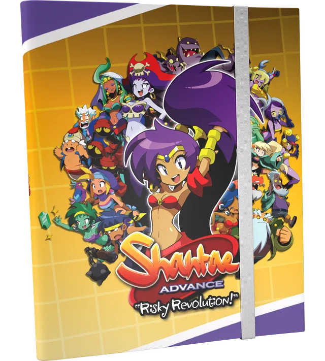 limited-run-shantae-advance-risky-revolution-card-binder-sammelordner image 1