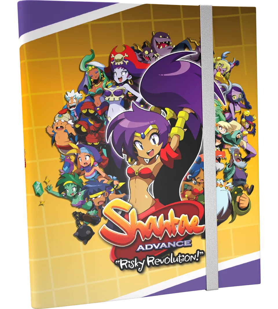 limited-run-shantae-advance-risky-revolution-card-binder-sammelordner image 1