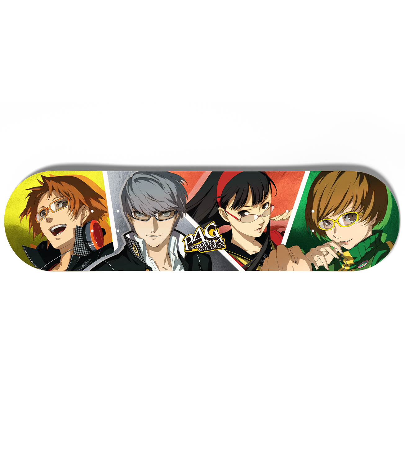 limited-run-persona-4-golden-foil-skateboard-deck image 1