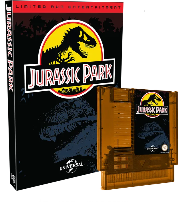 limited-run-jurassic-park-nes-spiel-modul-retro-action image 1