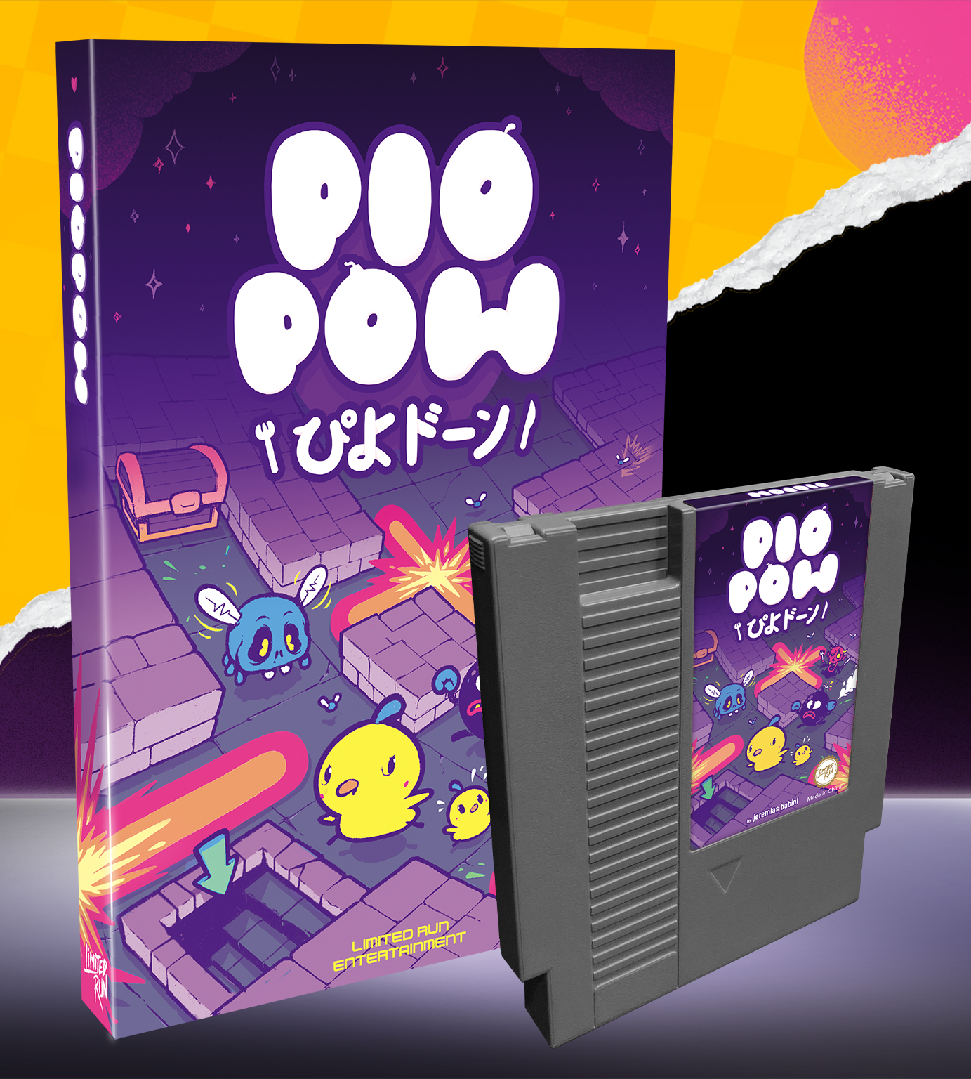 limited-run-games-piopow-nes-modul-standard-edition-roguelite image 2