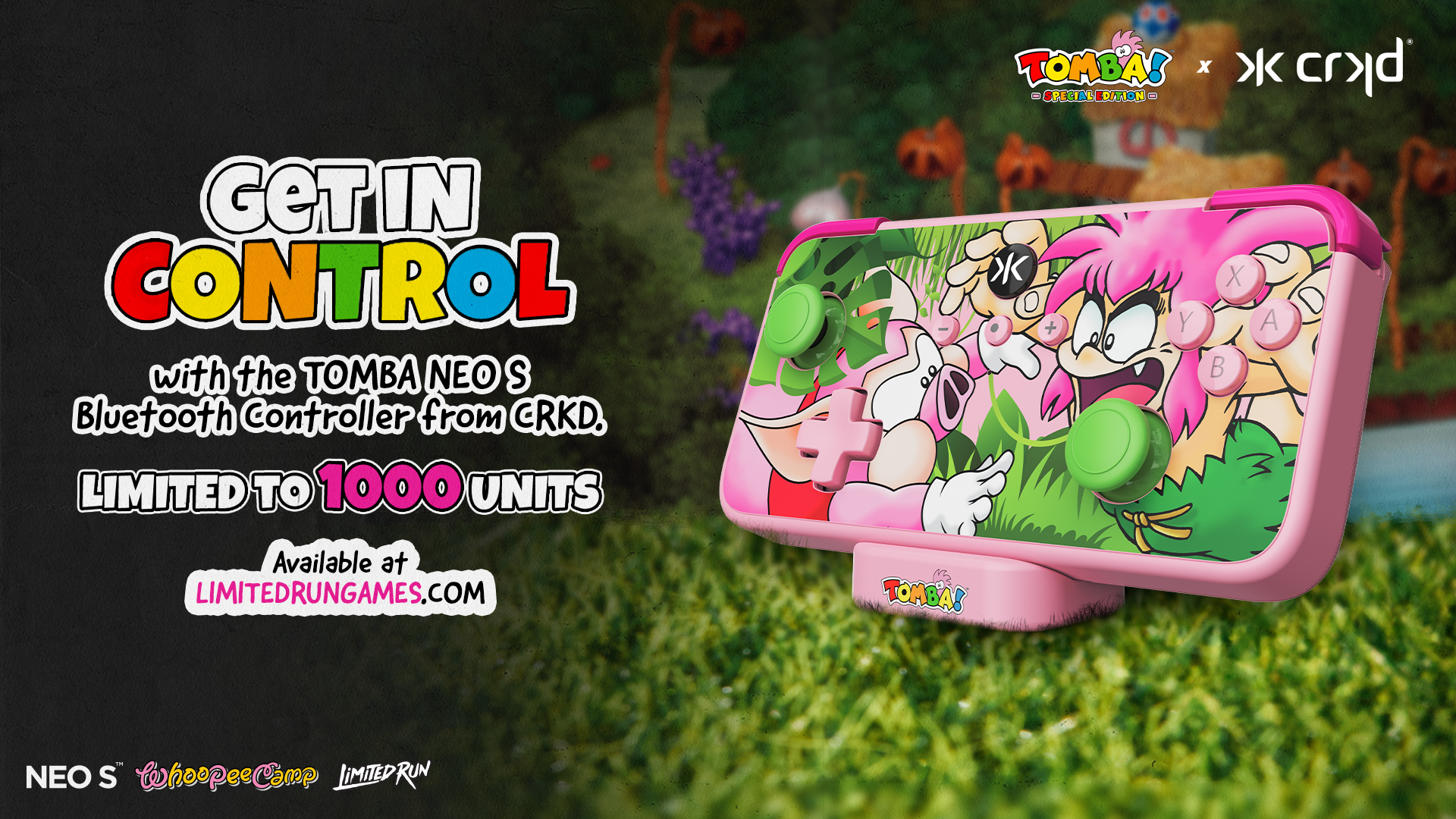 limited-run-tomba-special-edition-neo-s-controller-gamepad image 3