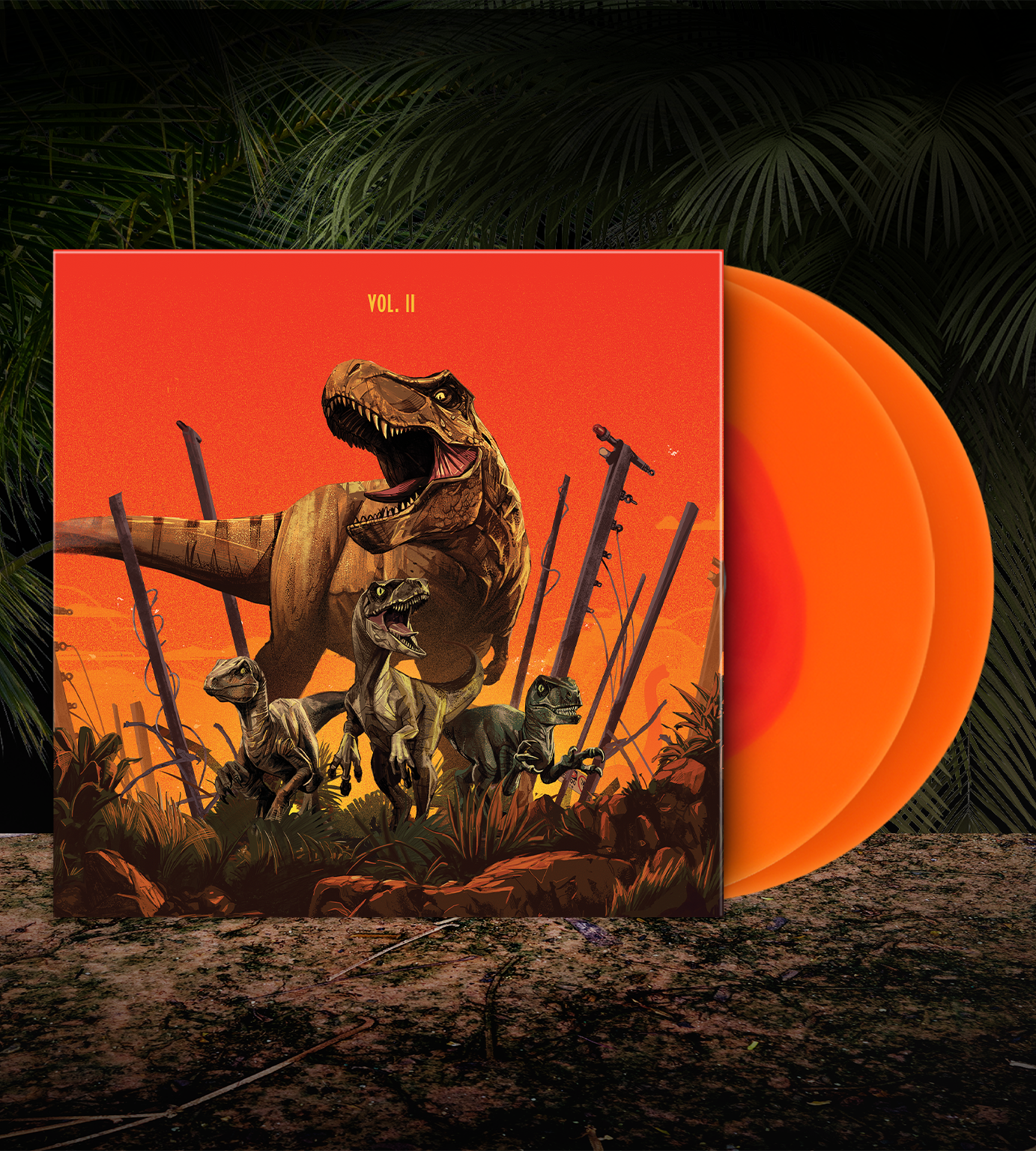 jurassic-park-vol-2-2lp-vinyl-soundtrack-retro-spielmusik image 2