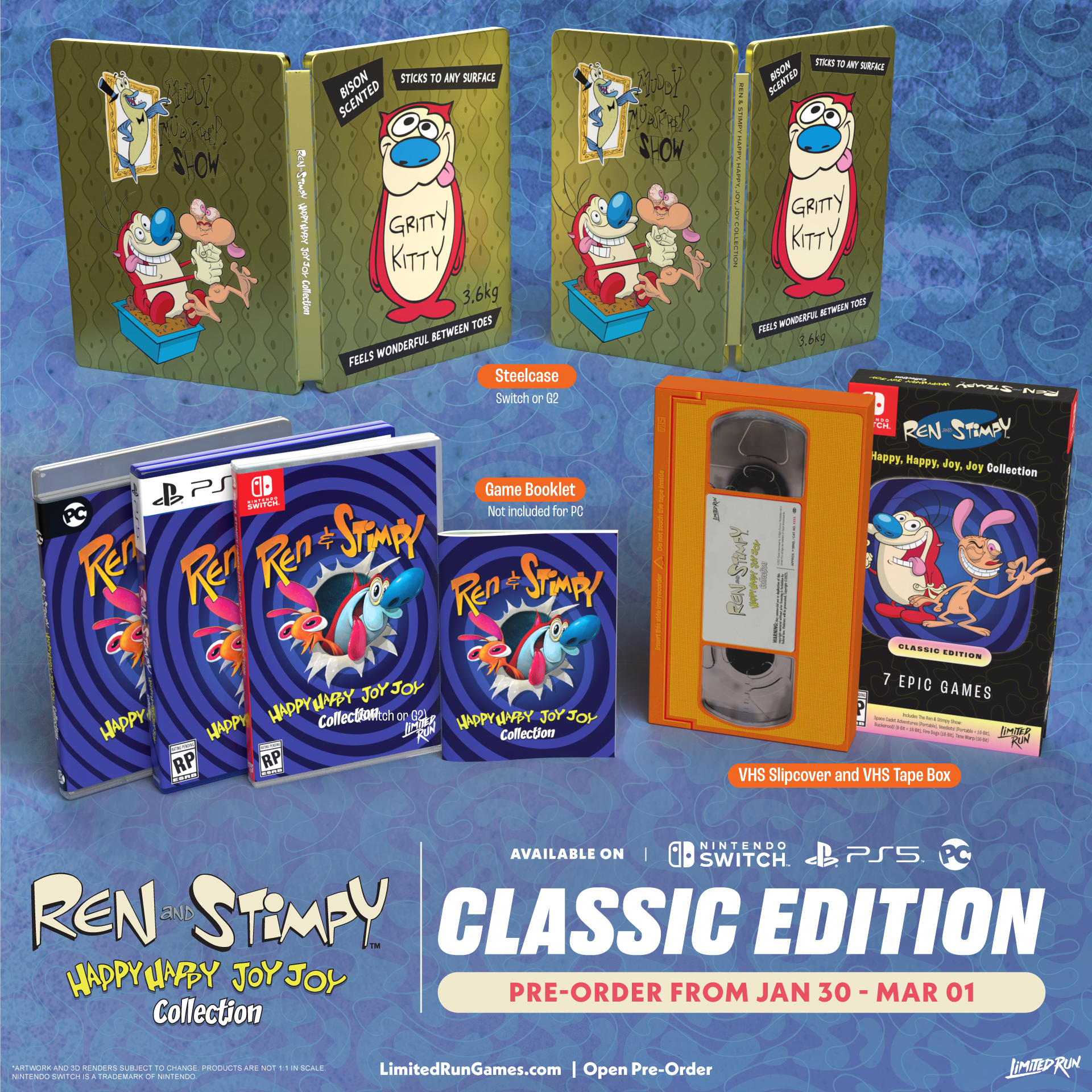 limited-run-ren-stimpy-collection-switch-ps5-pc-spiel-retro image 2