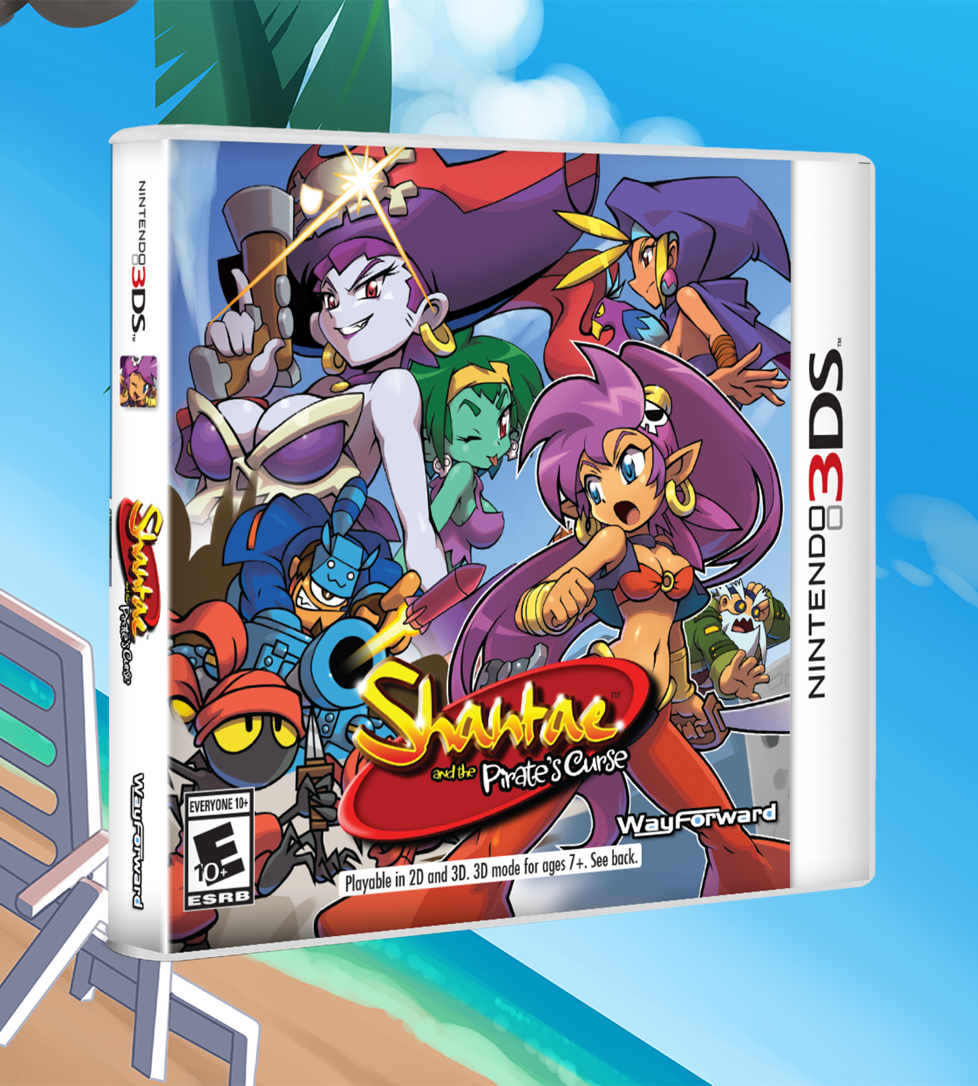 limited-run-shantae-pirate-s-curse-3ds-spiel-cartridge image 2