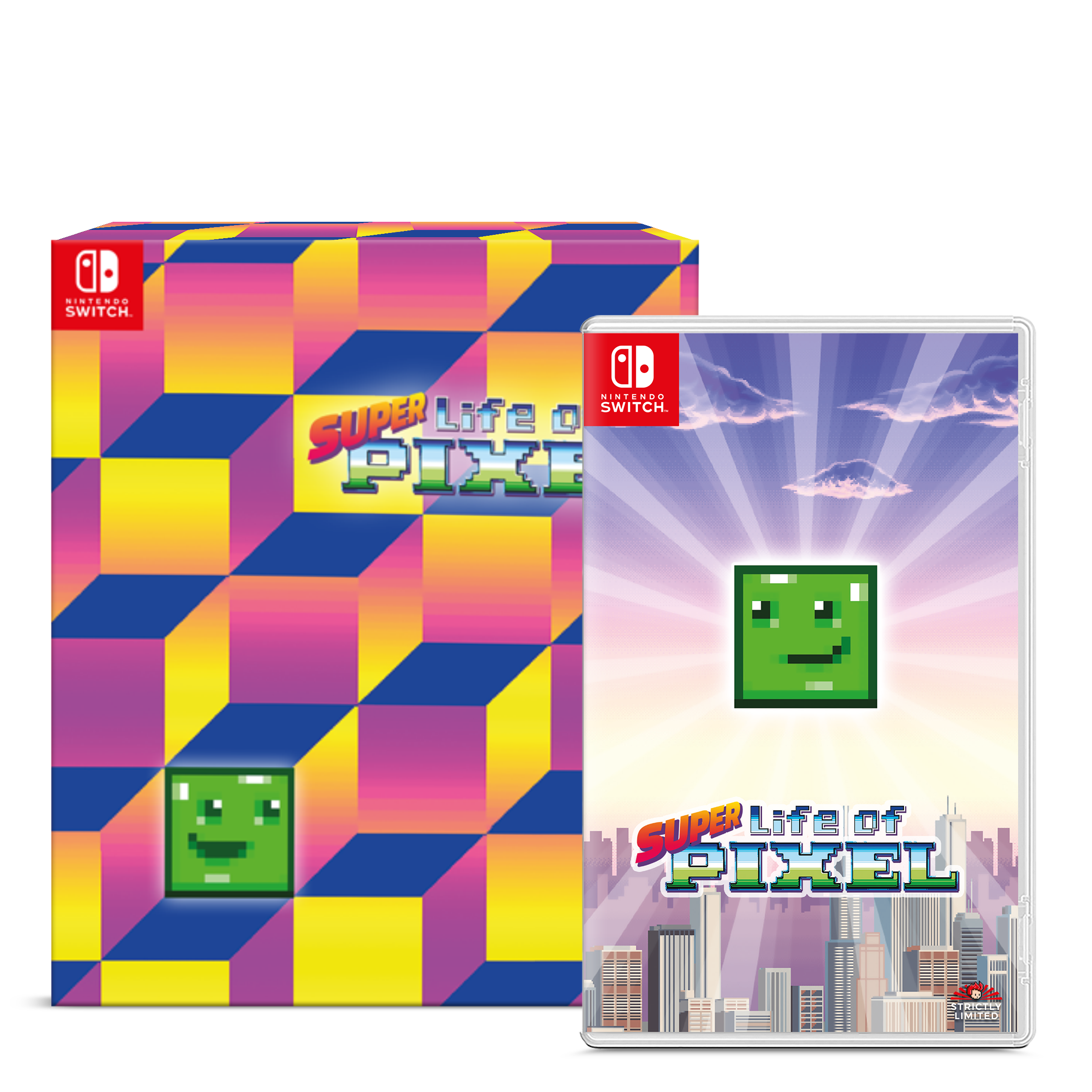 strictly-limited-games-super-life-of-pixel-switch-spiel-special-edition image 1