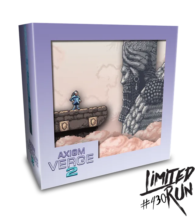 limited-run-games-430-axiom-verge-2-ps4-spiel-collectors-edition-steelbook image 1