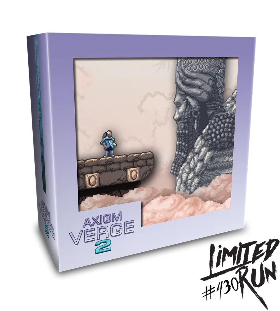 limited-run-games-430-axiom-verge-2-ps4-spiel-collectors-edition-steelbook image 1