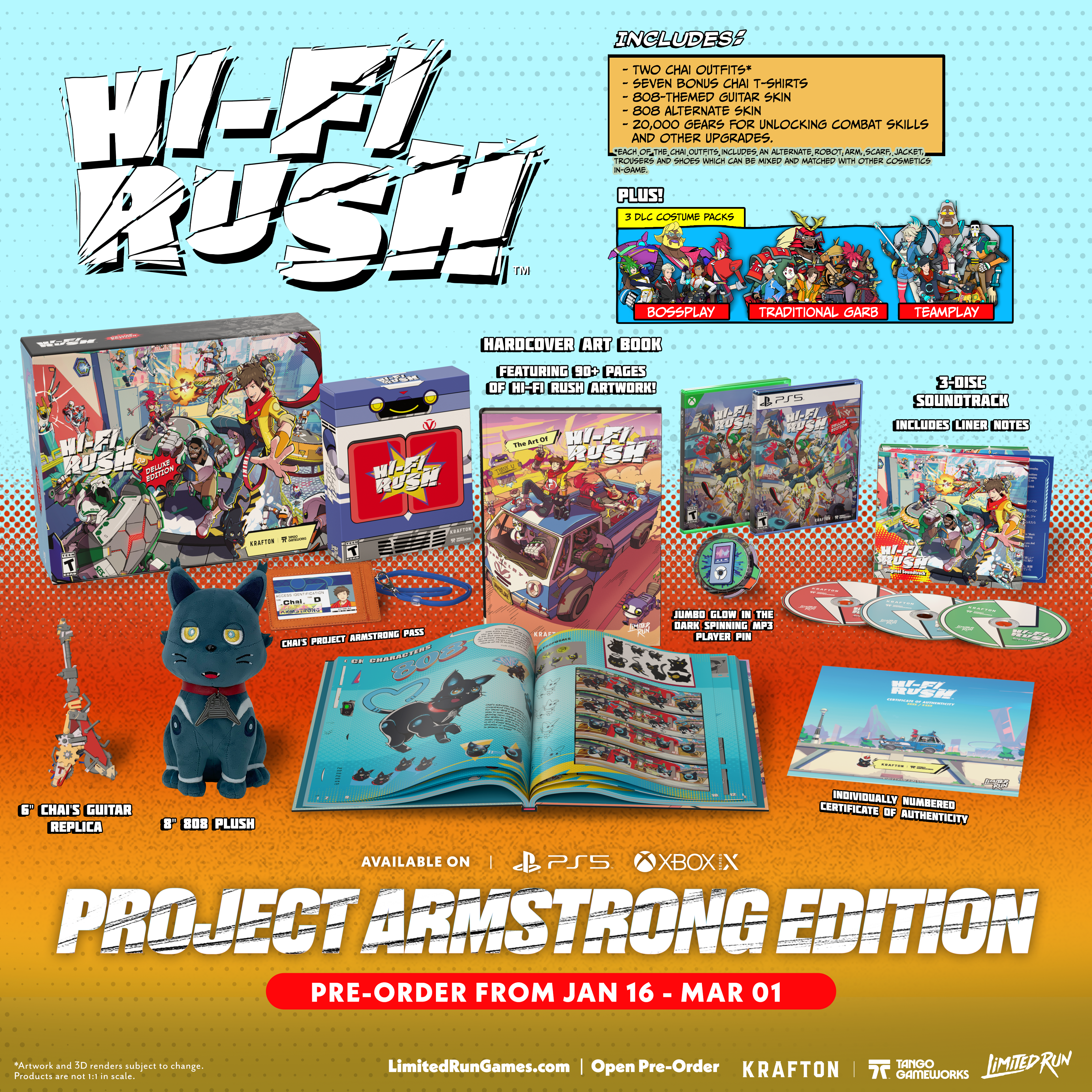 hi-fi-rush-project-armstrong-edition-ps5-xbox-sammler-edition image 2