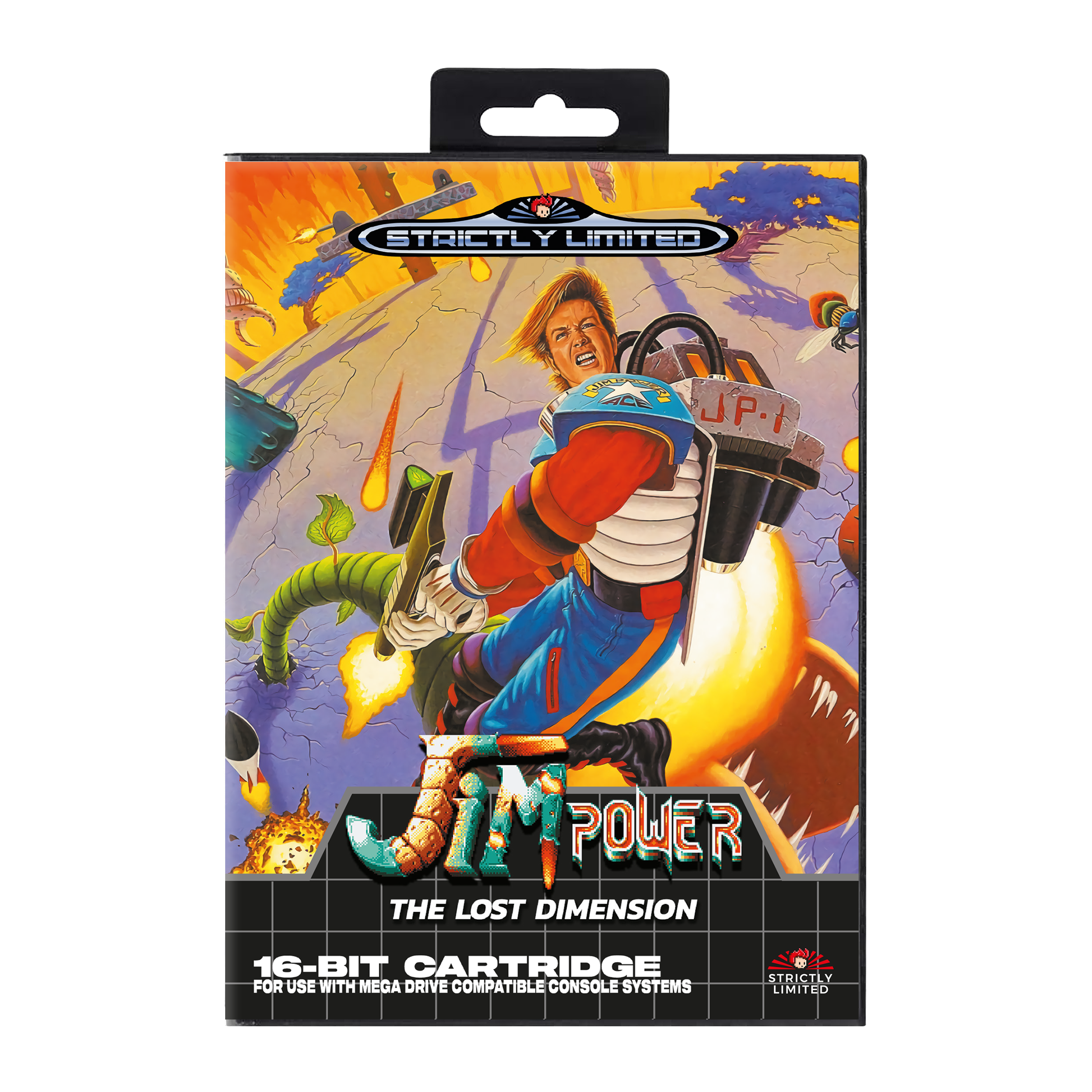 strictly-limited-jim-power-limited-edition-mega-drive-spiel-modul image 1