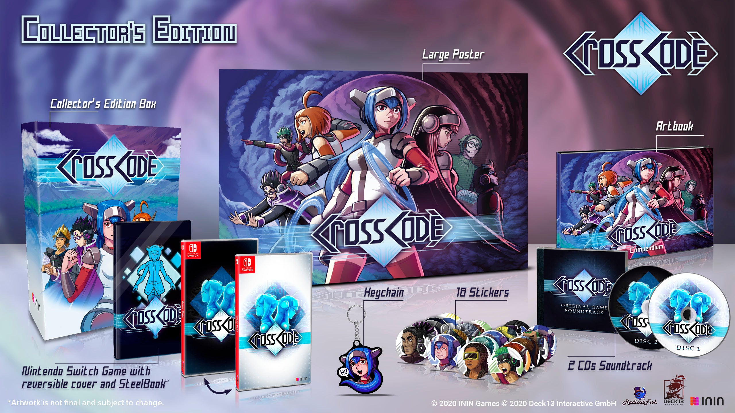 strictly-limited-crosscode-collector-s-edition-switch-spiel-mit-steelbook image 2