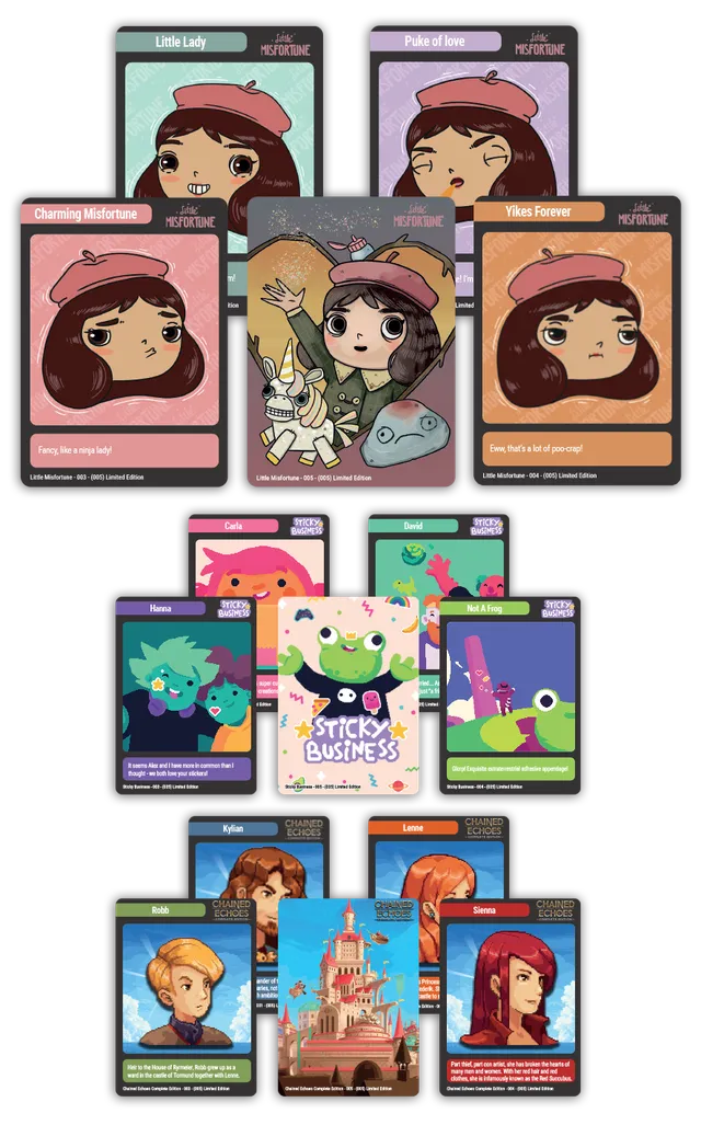 super-rare-games-mtc-48-trading-cards-bundle-3er-set-chained image 1