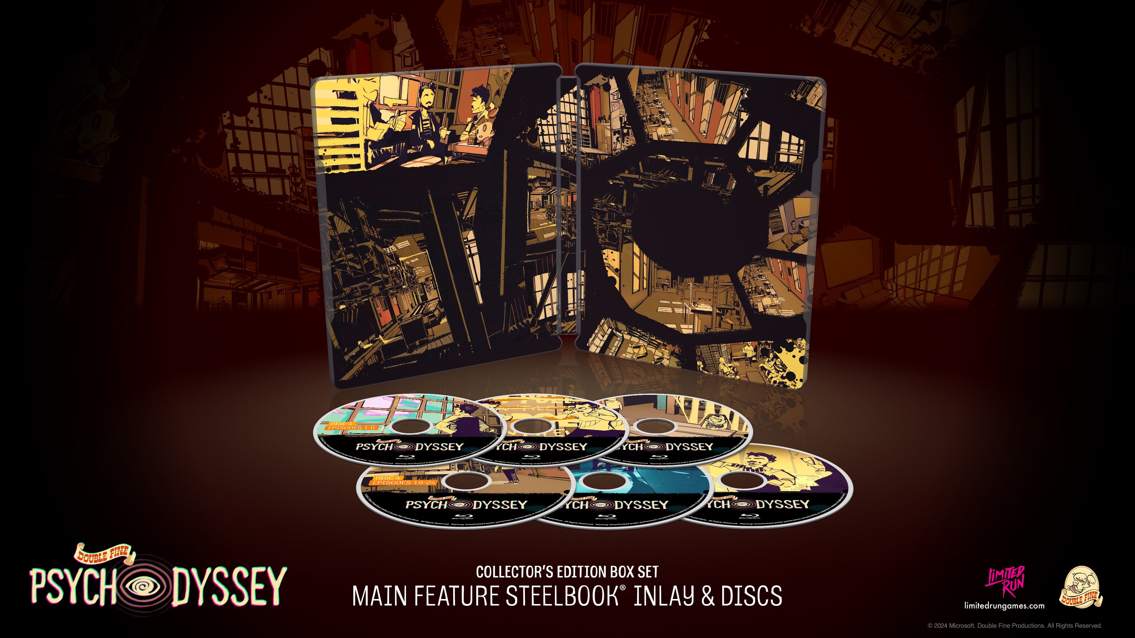 limited-run-double-fine-psychodyssey-blu-ray-set image 4
