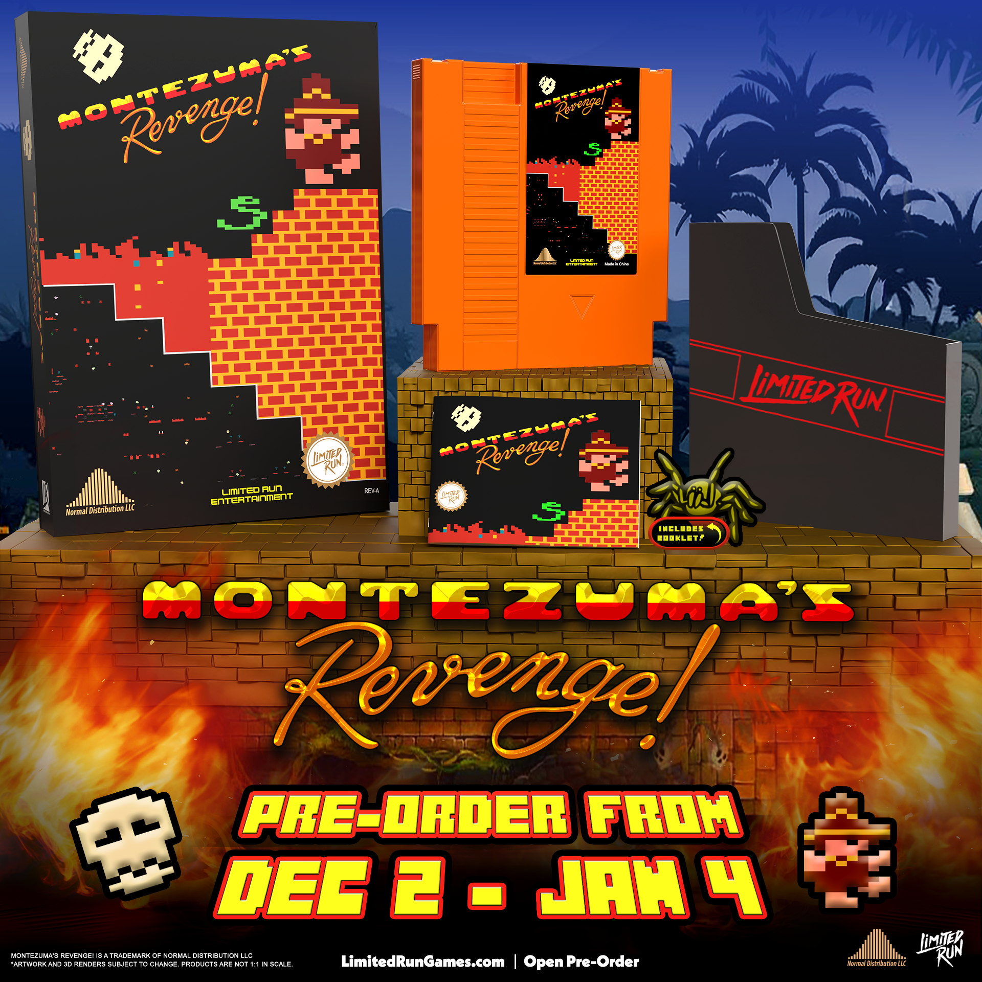limited-run-montezuma-s-revenge-nes-spiel-standard-edition image 2