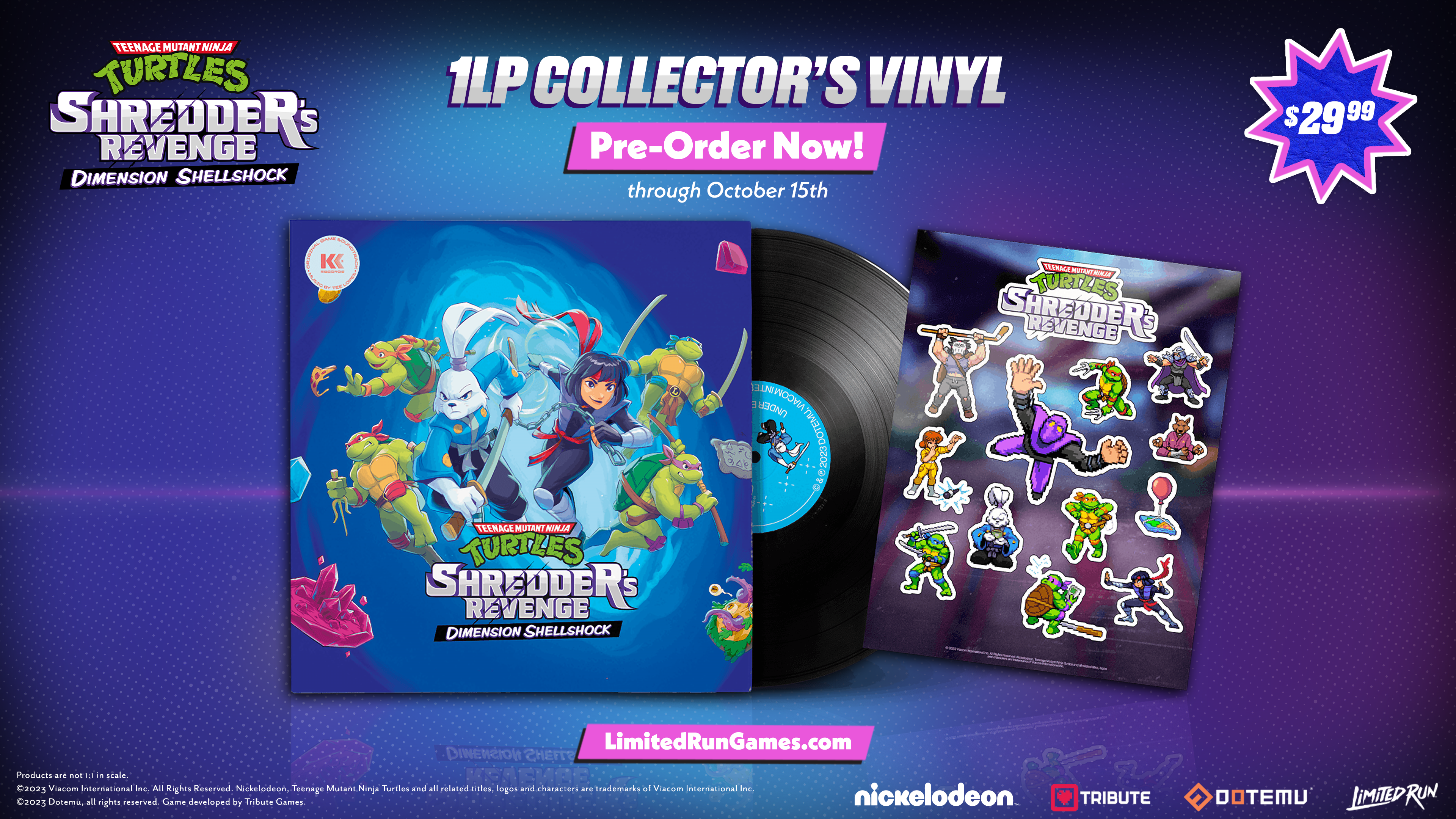 limited-run-tmnt-shredder-s-revenge-shellshock-vinyl-ost image 4