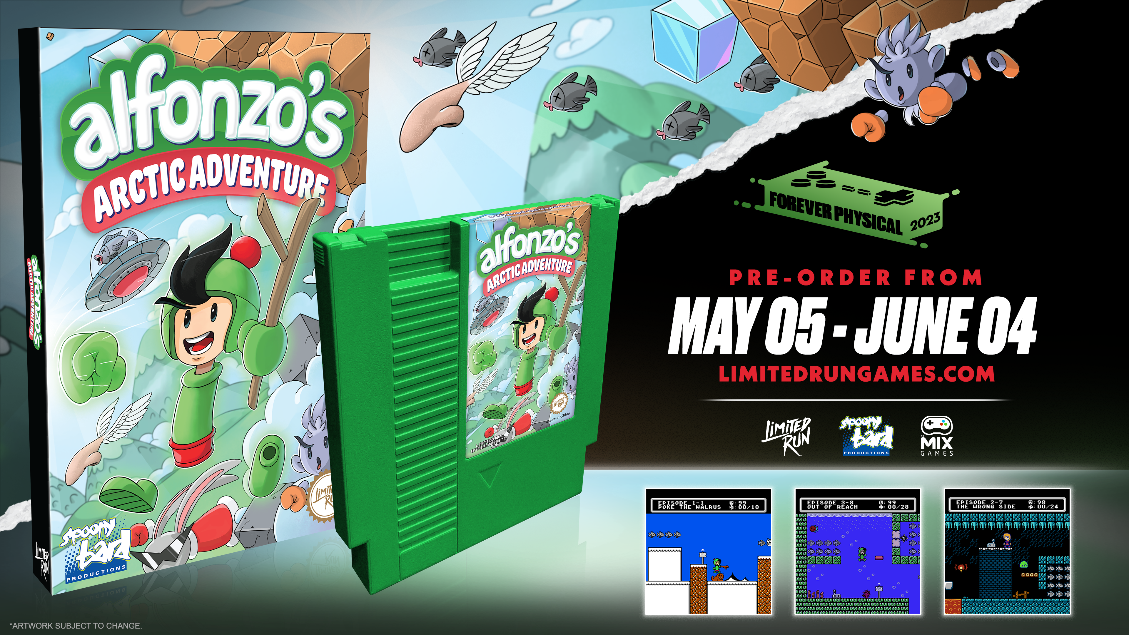 limited-run-alfonzo-s-arctic-adventure-nes-modul-retro image 3