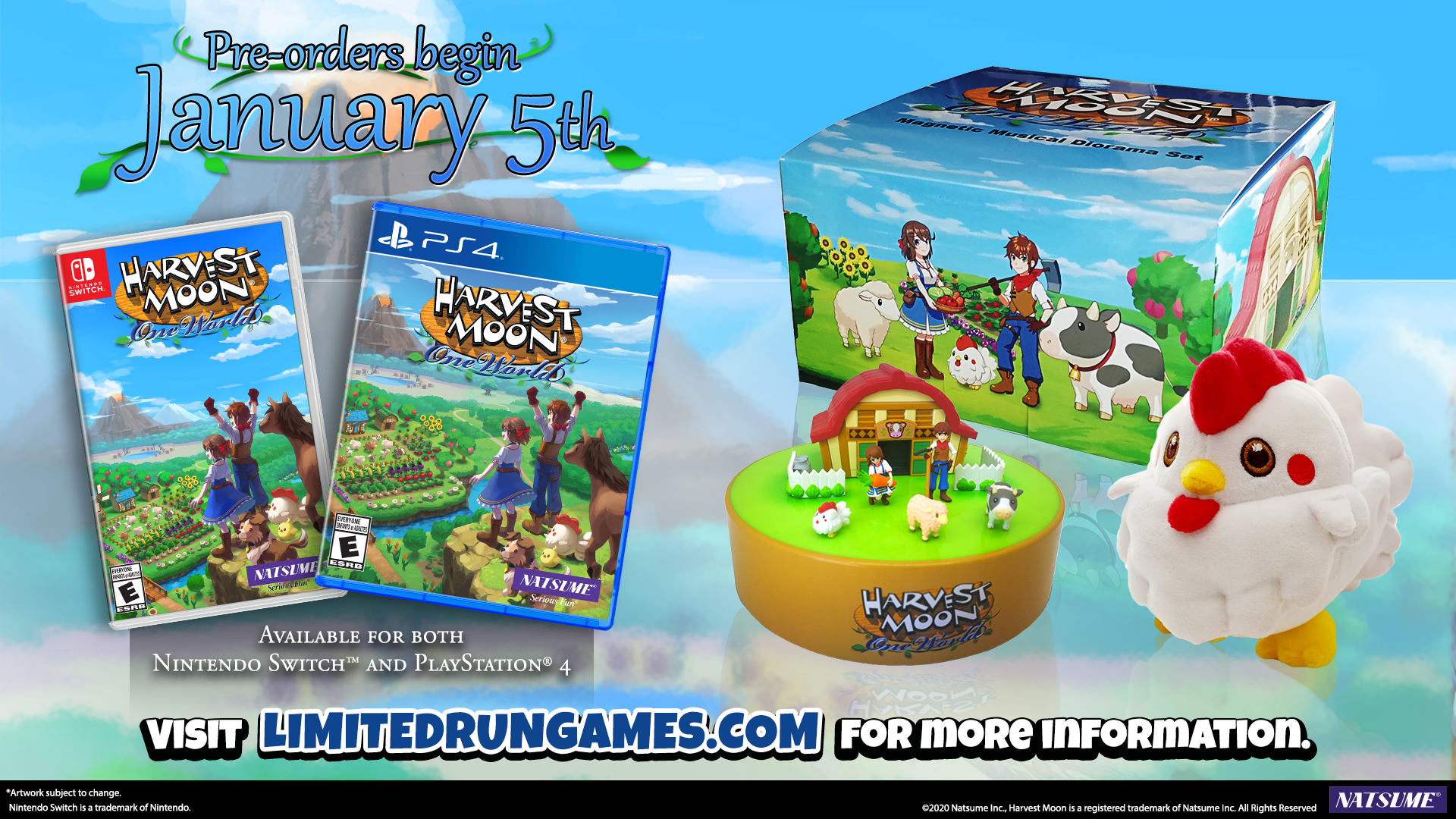 limited-run-harvest-moon-one-world-ps4-spiel-collectors-edition image 2