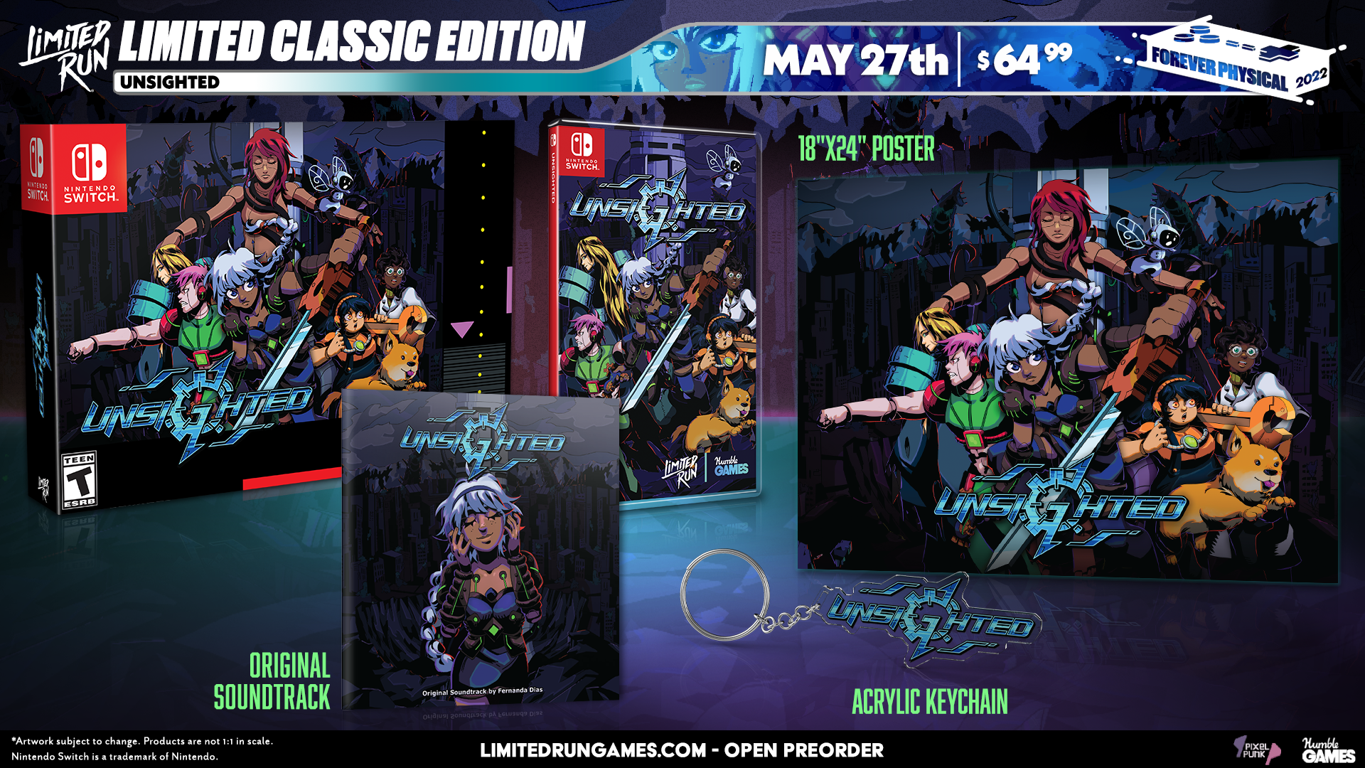 limited-run-games-unsighted-150-switch-spiel-collector-s-edition image 3