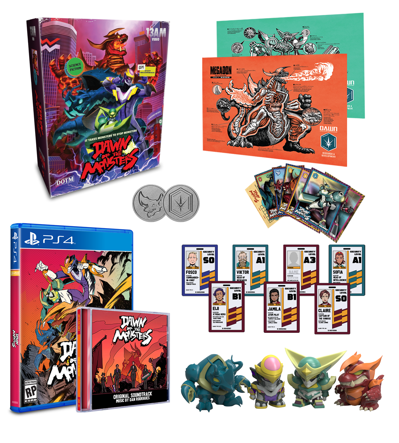 limited-run-dawn-of-the-monsters-448-ps4-collector-s-edition image 2