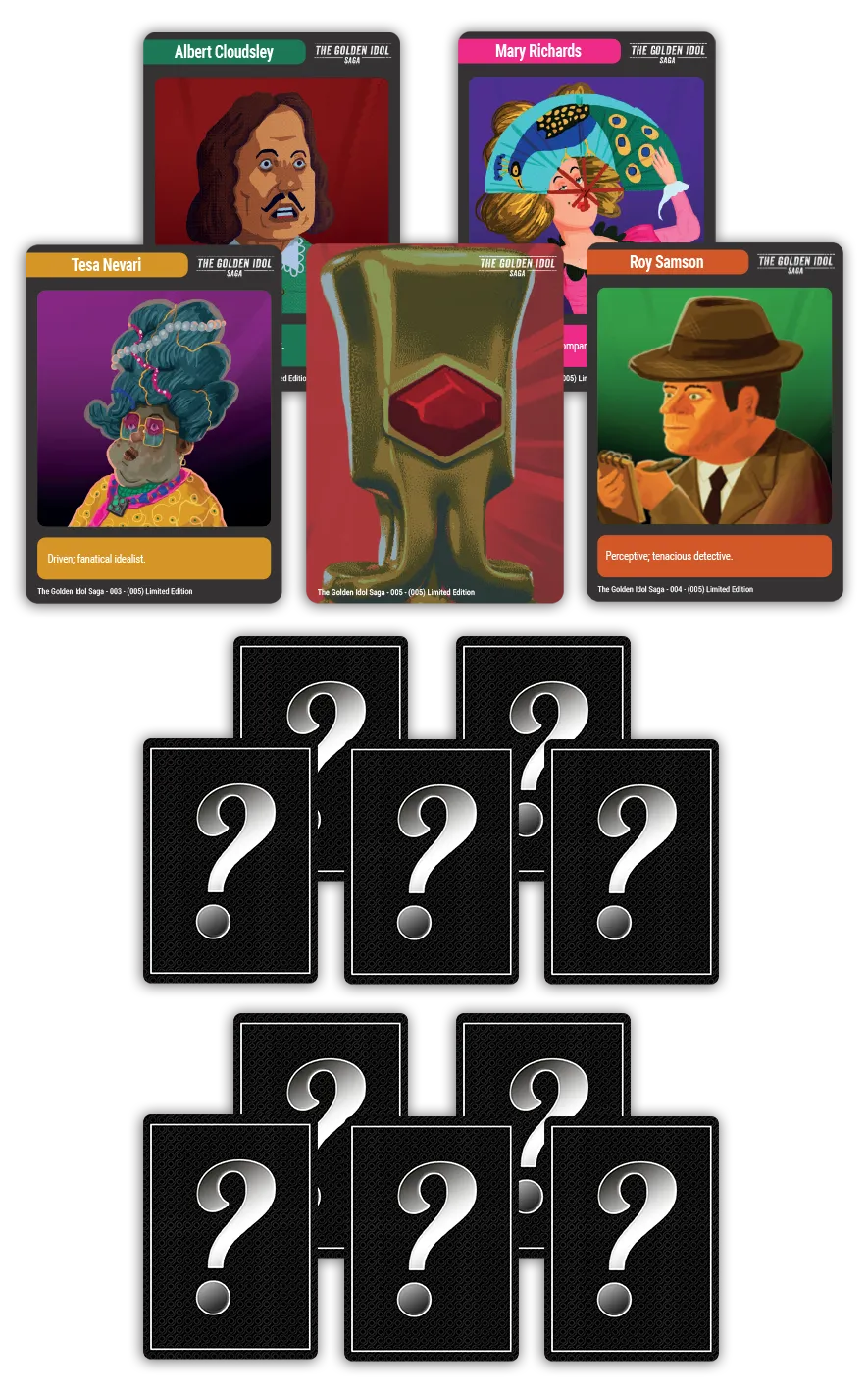 super-rare-games-mtc-49-golden-idol-saga-sammelkarten-bundle image 1