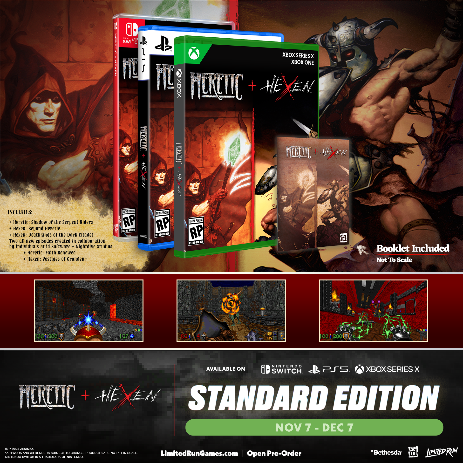 limited-run-heretic-hexen-ps5-spiel-standard-edition-shooter image 2