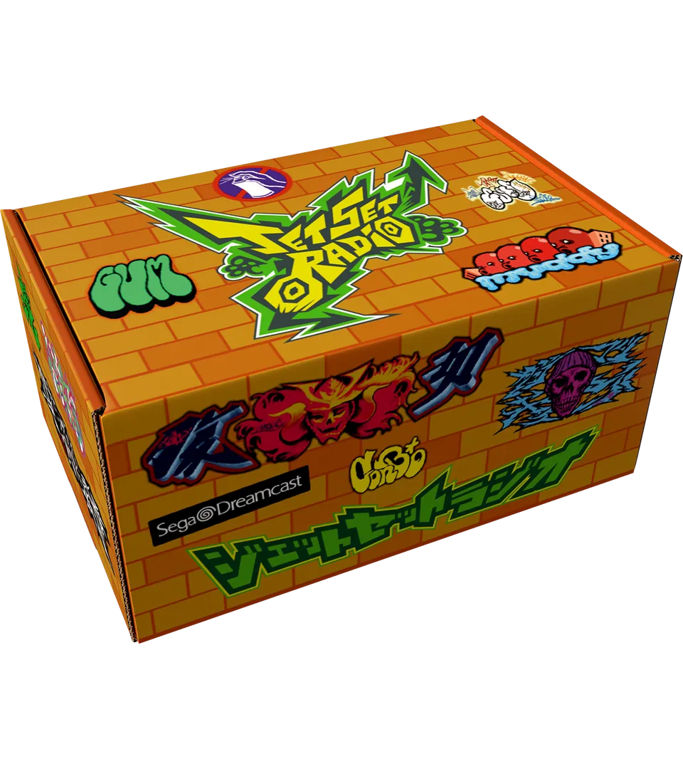 limited-run-jet-set-radio-card-storage-box-sammelbox-f-r-karten image 1