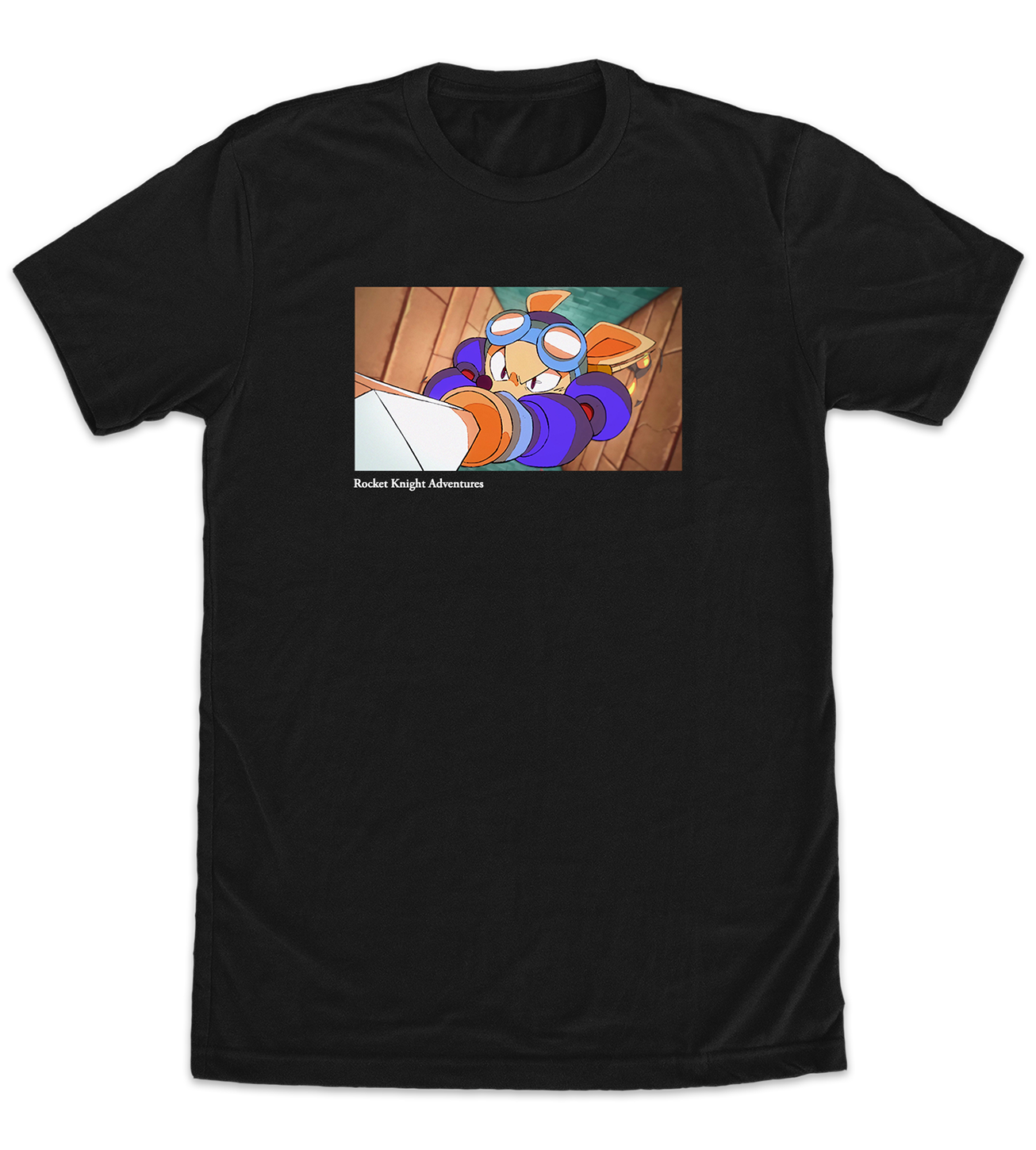 limited-run-rocket-knight-re-sparked-animation-t-shirt-gr-l image 1