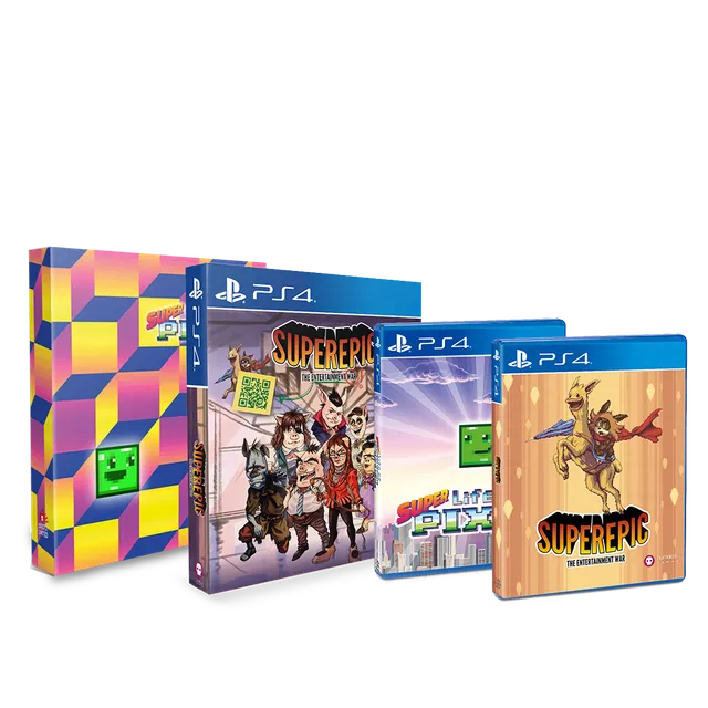 super-meta-xle-bundle-ps4-spiele-super-life-of-pixel-superepic image 1