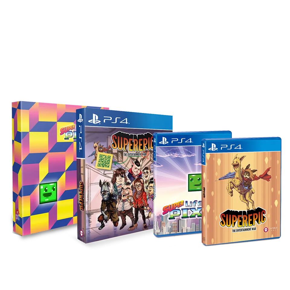 super-meta-xle-bundle-ps4-spiele-super-life-of-pixel-superepic image 1