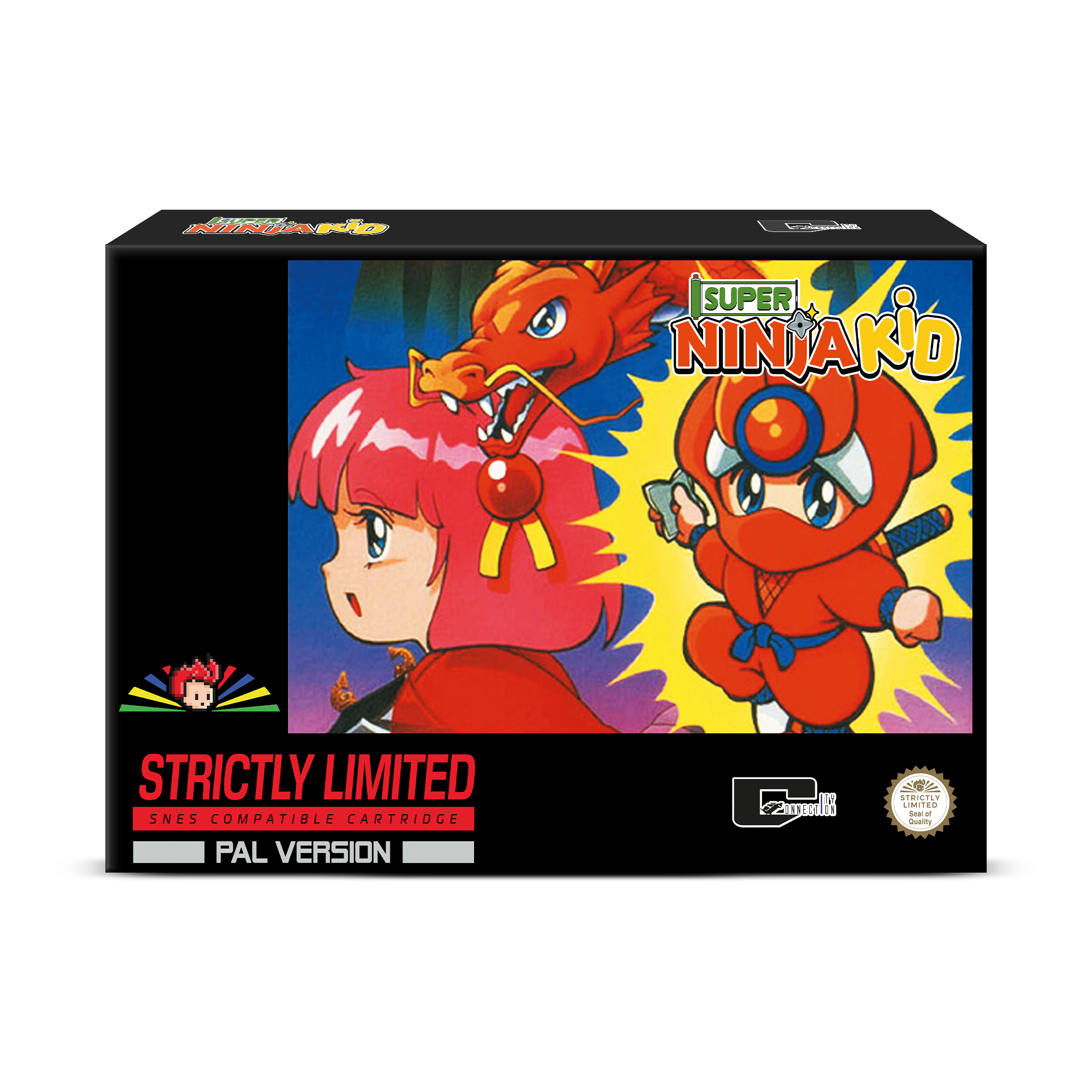 strictly-limited-super-ninja-kid-snes-modul-pal-limited-edition image 1