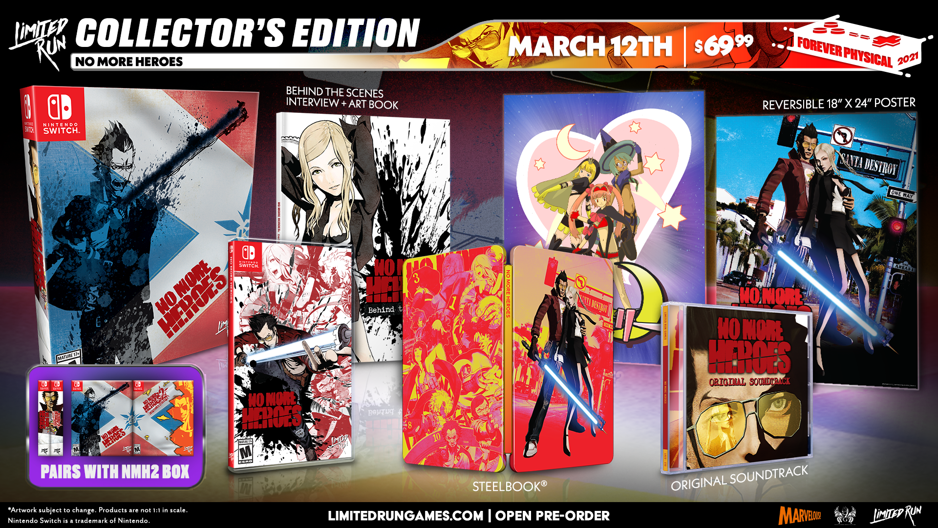 limited-run-99-no-more-heroes-collector-s-edition-switch-spiel-sammlerbox image 2