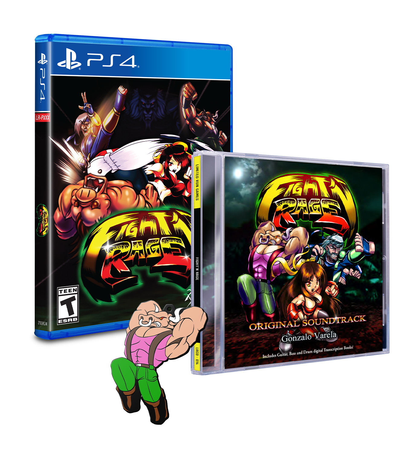 limited-run-381-fight-n-rage-ps4-spiel-soundtrack-bundle image 4