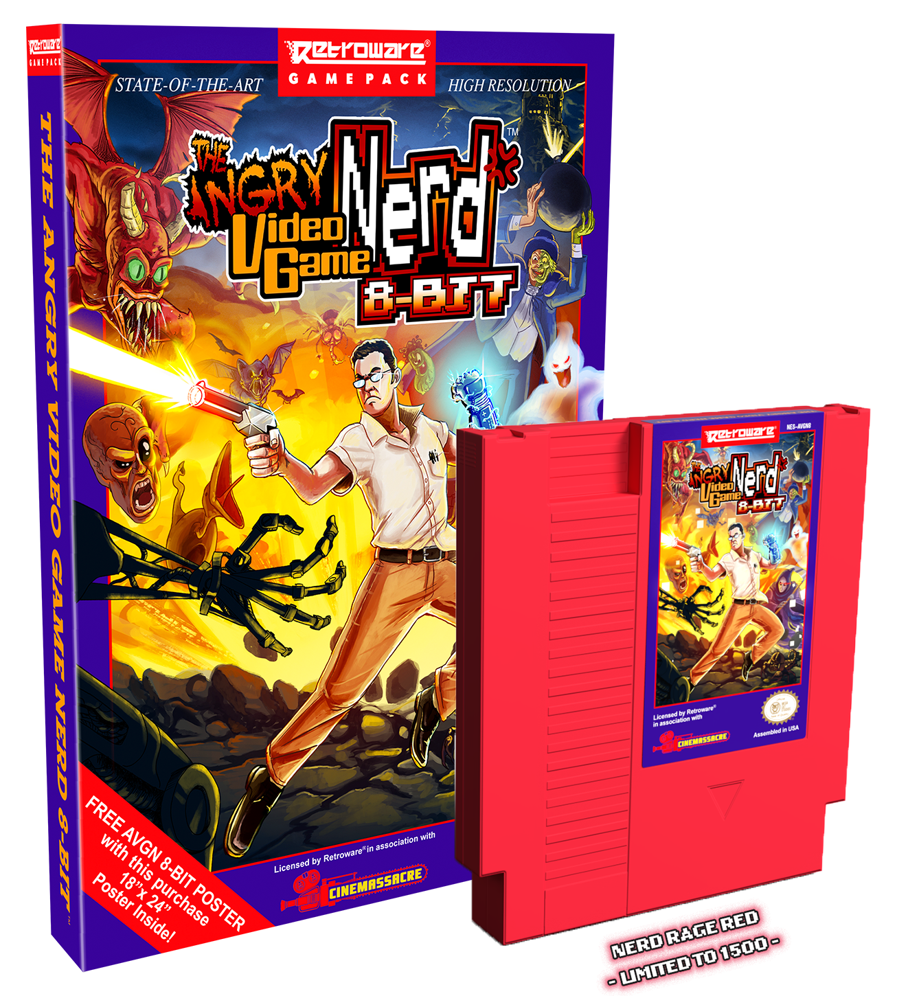 limited-run-avgn-8-bit-limited-edition-nes-modul-gold image 5