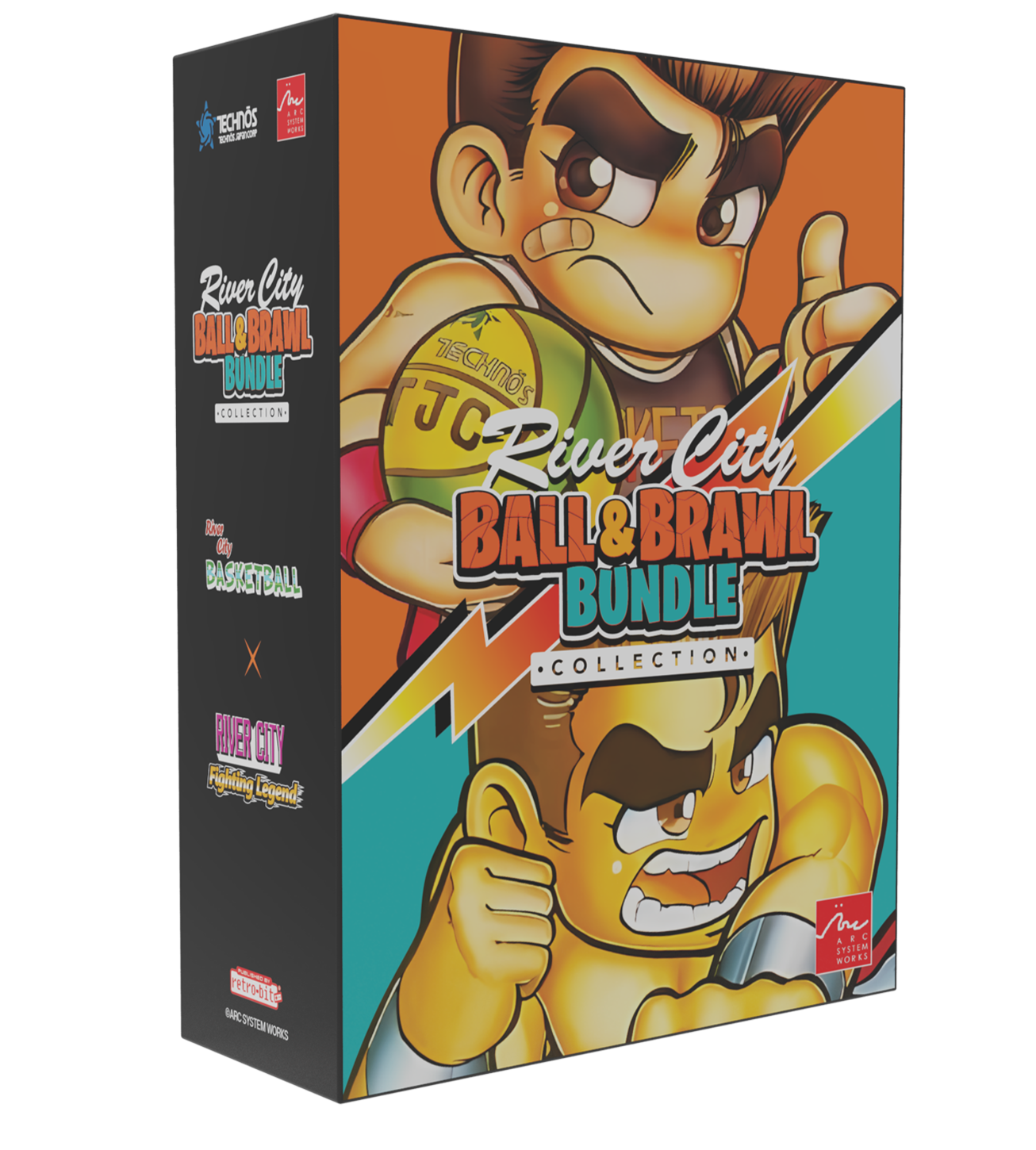 river-city-ball-brawl-bundle-nes-modul-basketball-fighting image 1