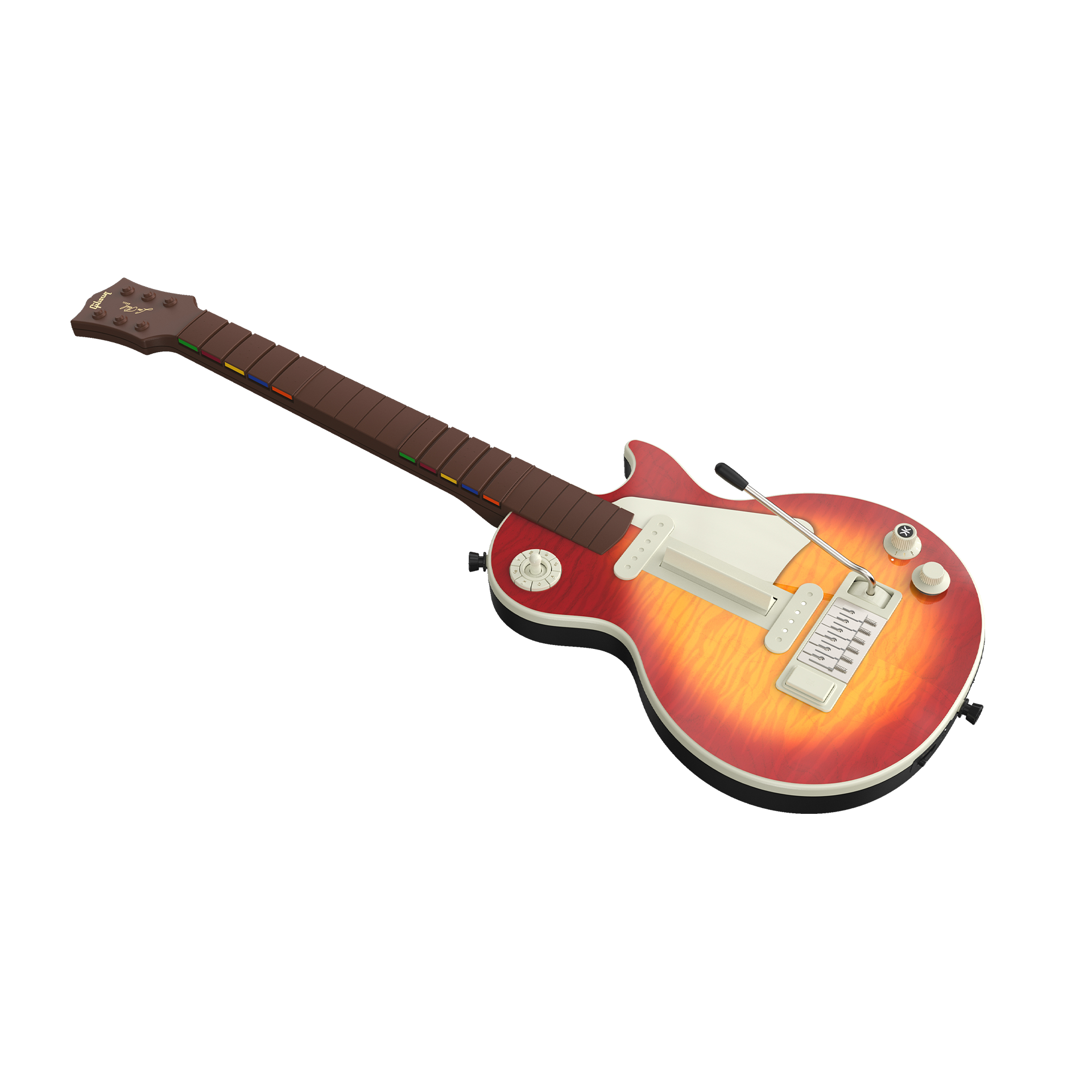 crkd-gibson-les-paul-cherry-gitarrencontroller-pro-bundle image 2