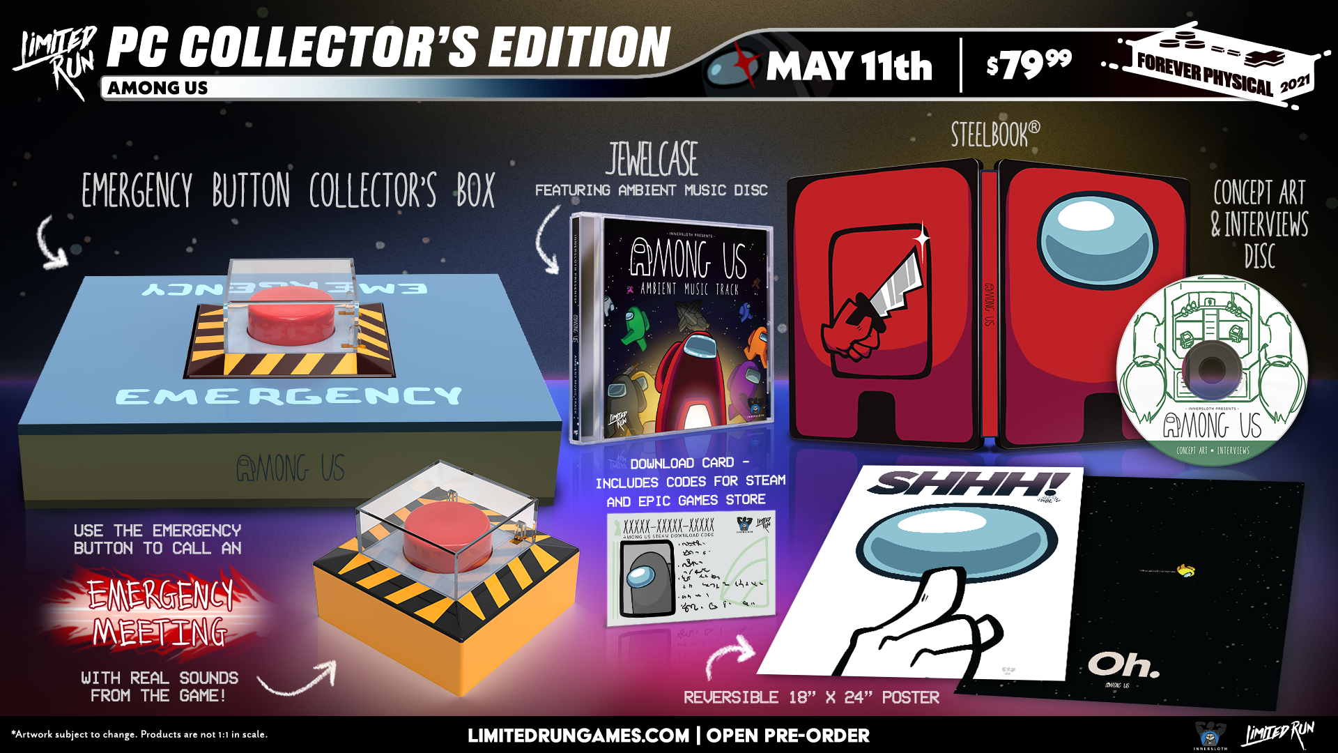 limited-run-among-us-pc-collector-s-edition-sammleredition-steelbook image 2