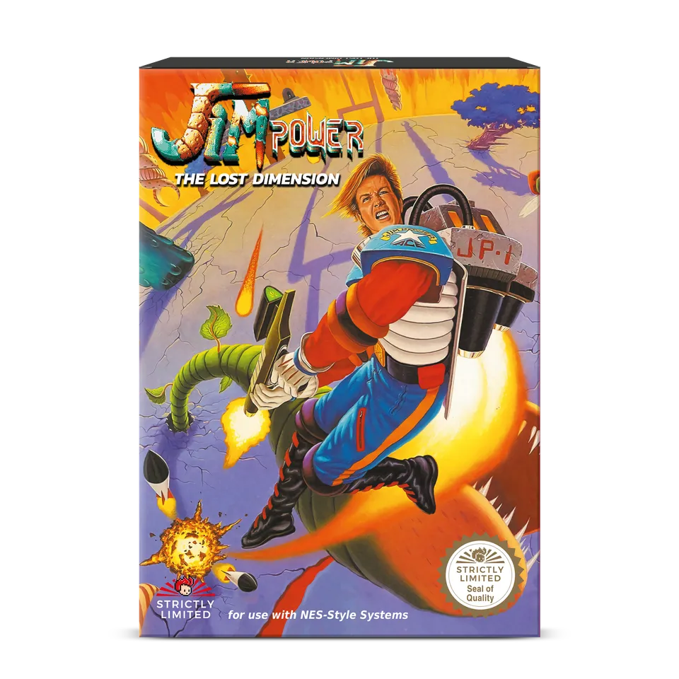strictly-limited-jim-power-lost-dimension-nes-spiel-cartridge-limitiert image 1