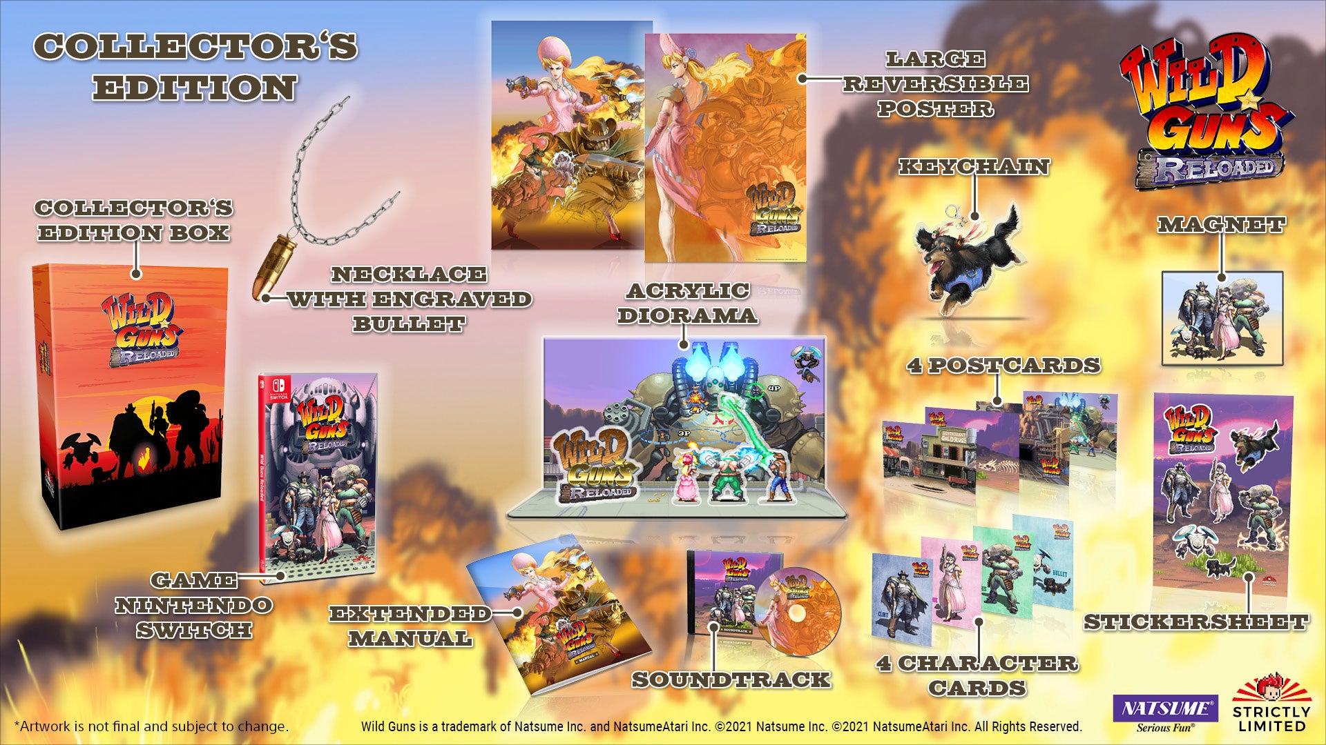 strictly-limited-games-wild-guns-reloaded-collector-s-edition-switch-coop image 2