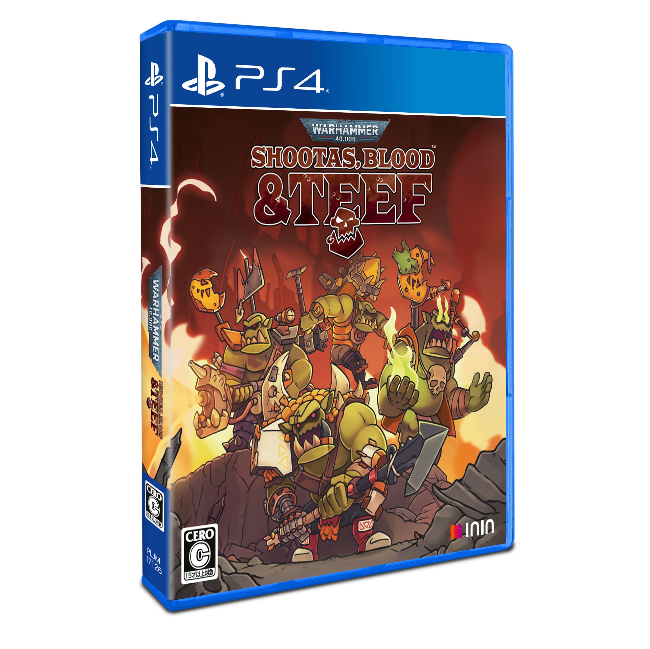 warhammer-40k-shootas-blood-teef-ps4-spiel-japan-import-run image 1