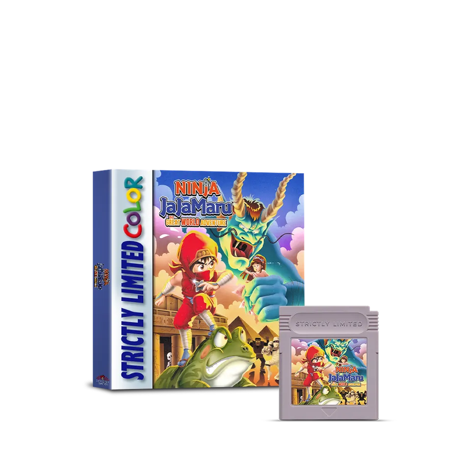 strictly-limited-games-ninja-jajamaru-great-world-adventure-gbc-modul image 1