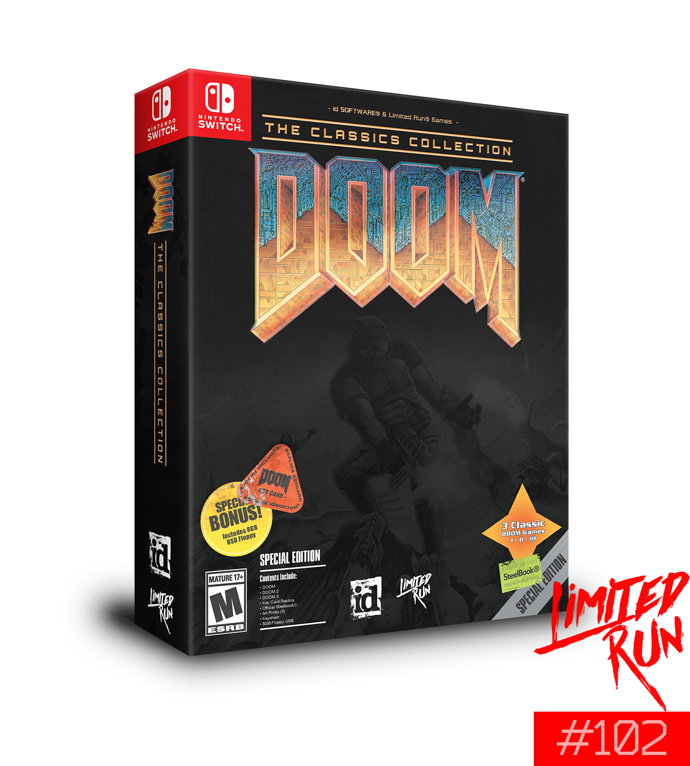 switch-limited-run-102-doom-classics-switch-spiel-special-edition image 1