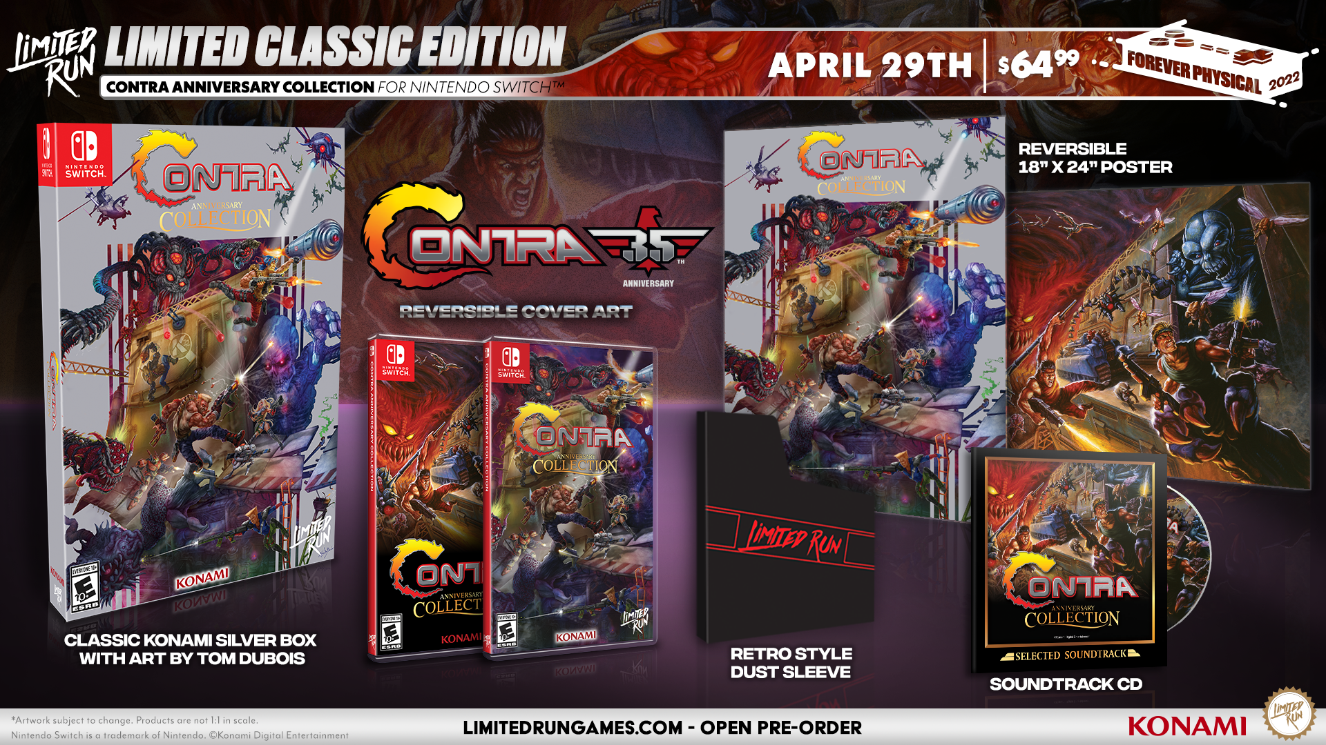 switch-limited-run-contra-anniversary-collection-classic-edition image 3