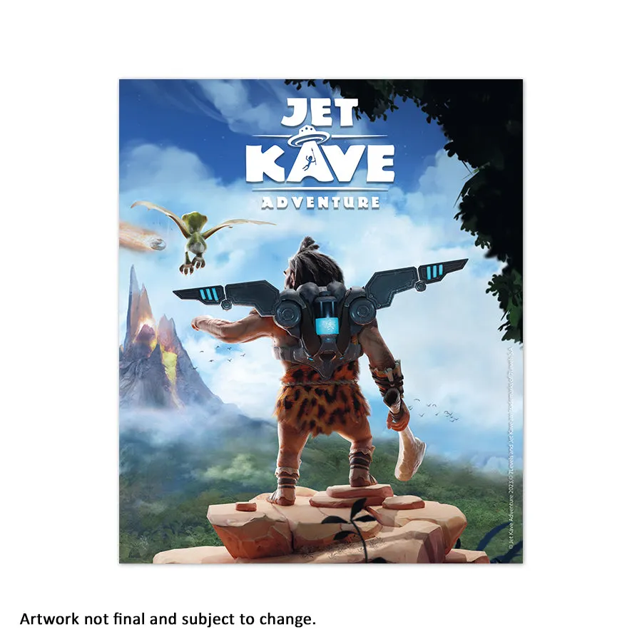strictly-limited-jet-kave-adventure-art-card-alu-bild-14x17cm image 1