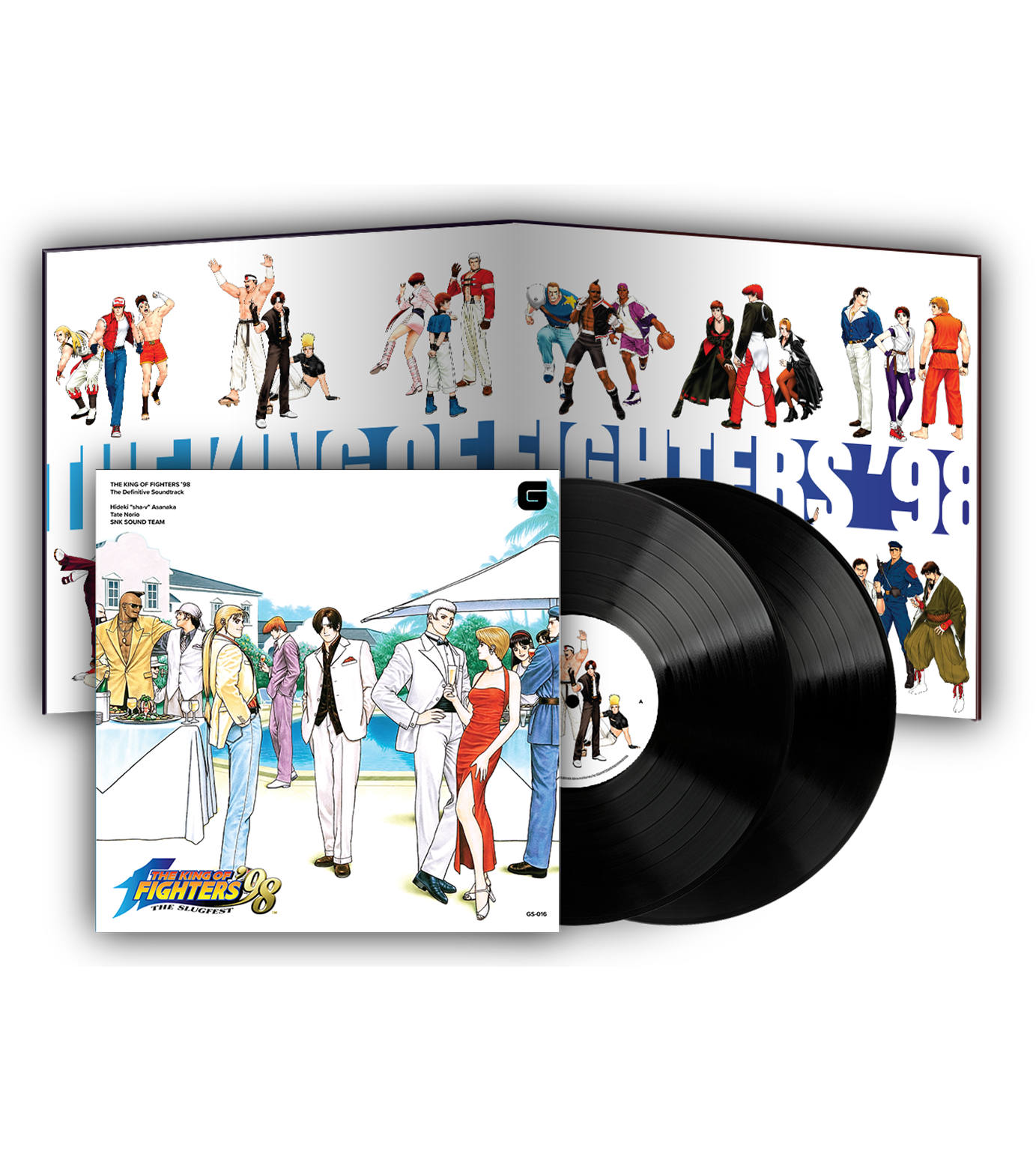 limited-run-the-king-of-fighters-98-2lp-vinyl-soundtrack image 3